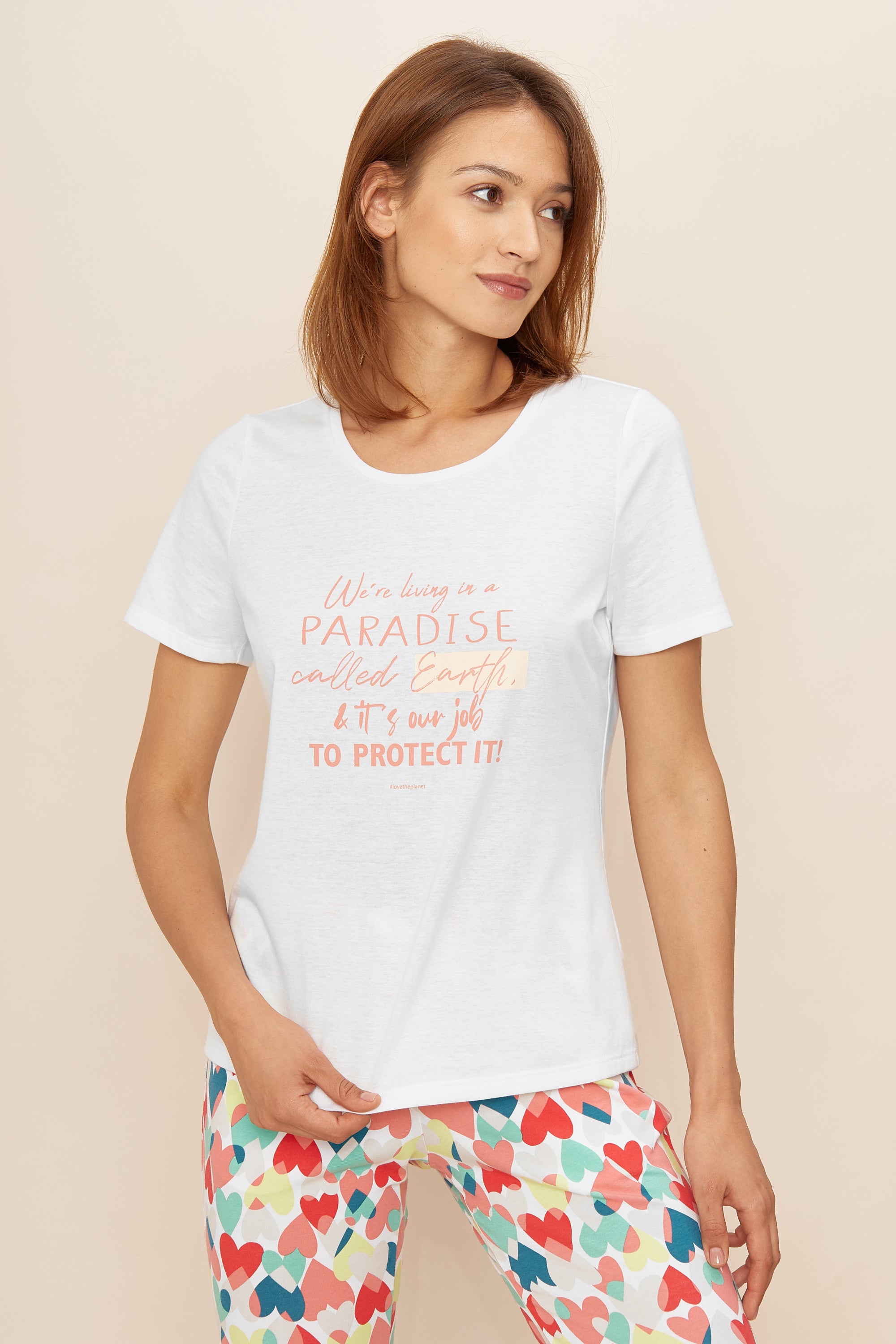 Rosch Shirt, 1/2 Sleeve, Round Neck Highlight (1222042) White