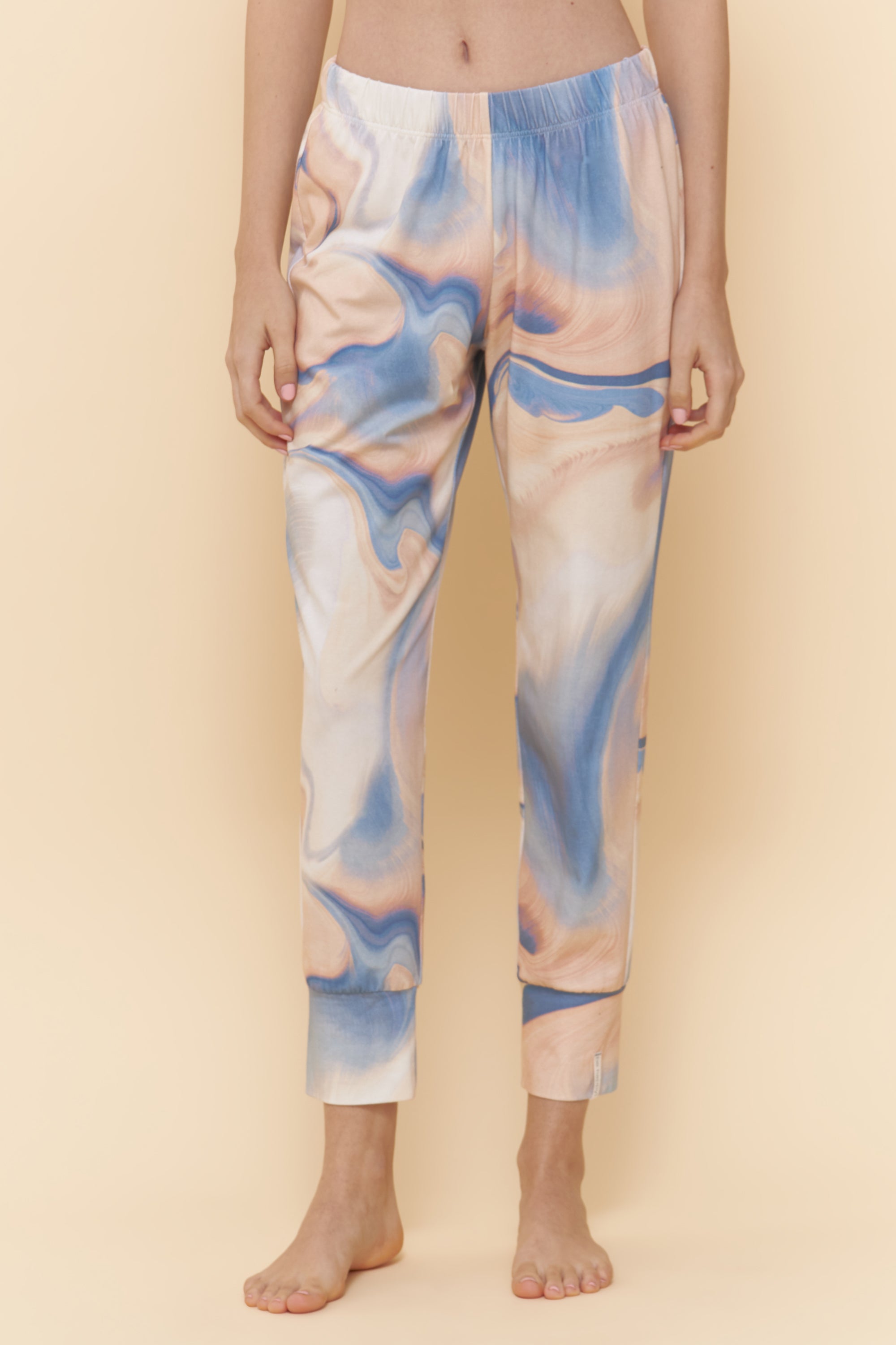 Rosch Pants, 7/8, Slim-Fit Trend Fashion 2 (1222170) Dynamic Print