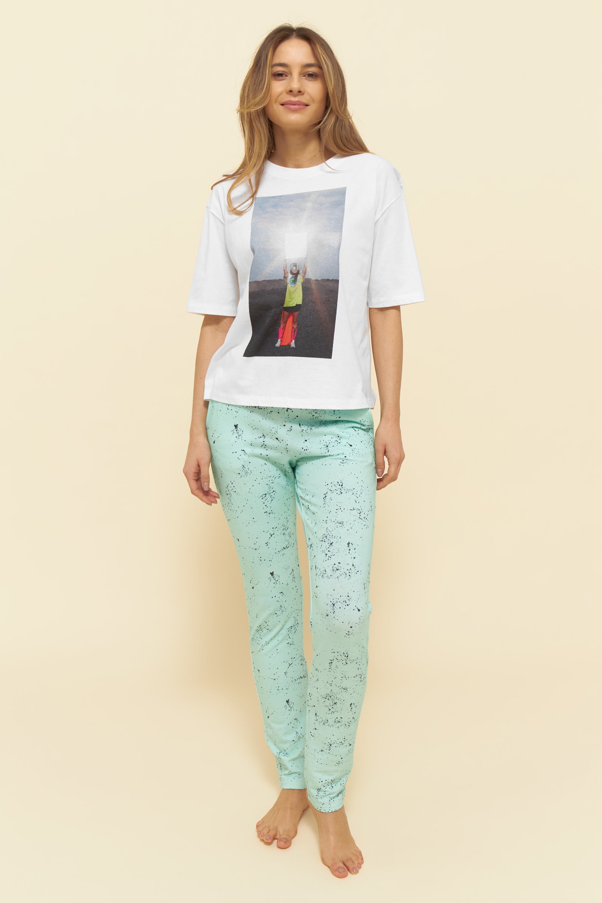 Rosch Shirt Gots, 1/2 Sleeve, Roundneck Arthel (1223441) White