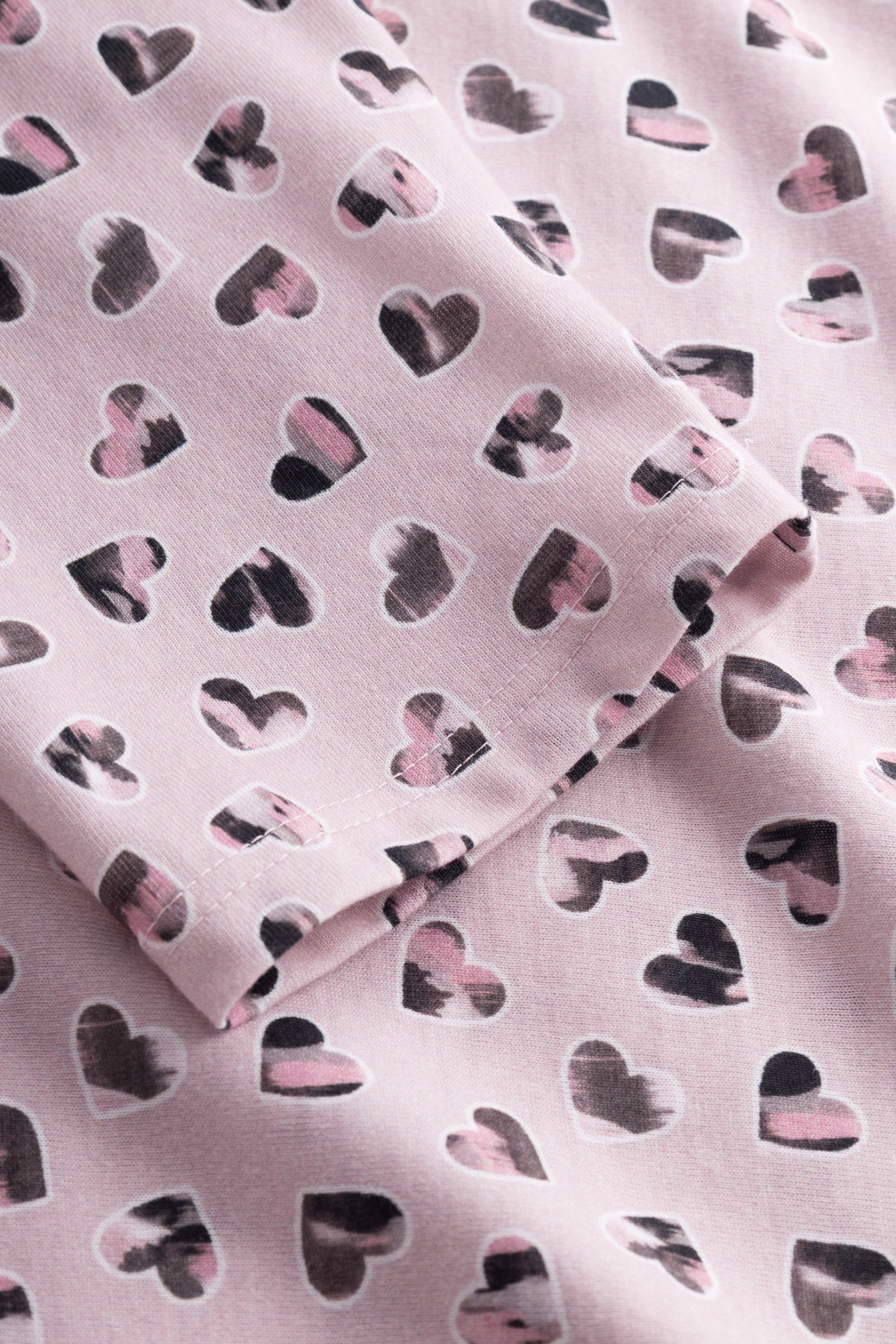 Rosch Pajama, 1/1 Sleeve, Pants 7/8, Roundneck Hea (1233510) Print Mix