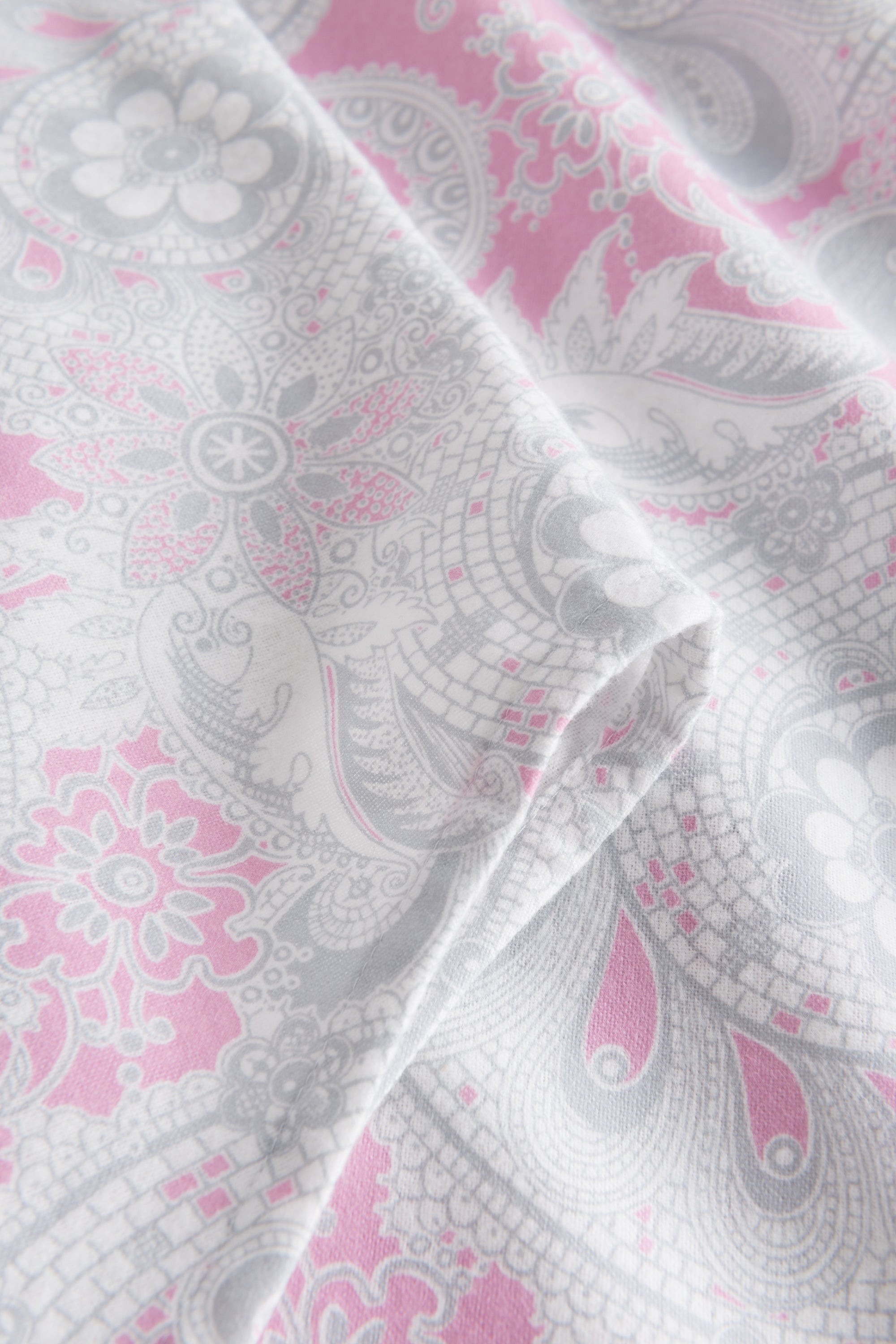 Rosch Night Dress, 1/1 Sleeve, Button-Through, Lapel Co (1233536) Ornamental Print