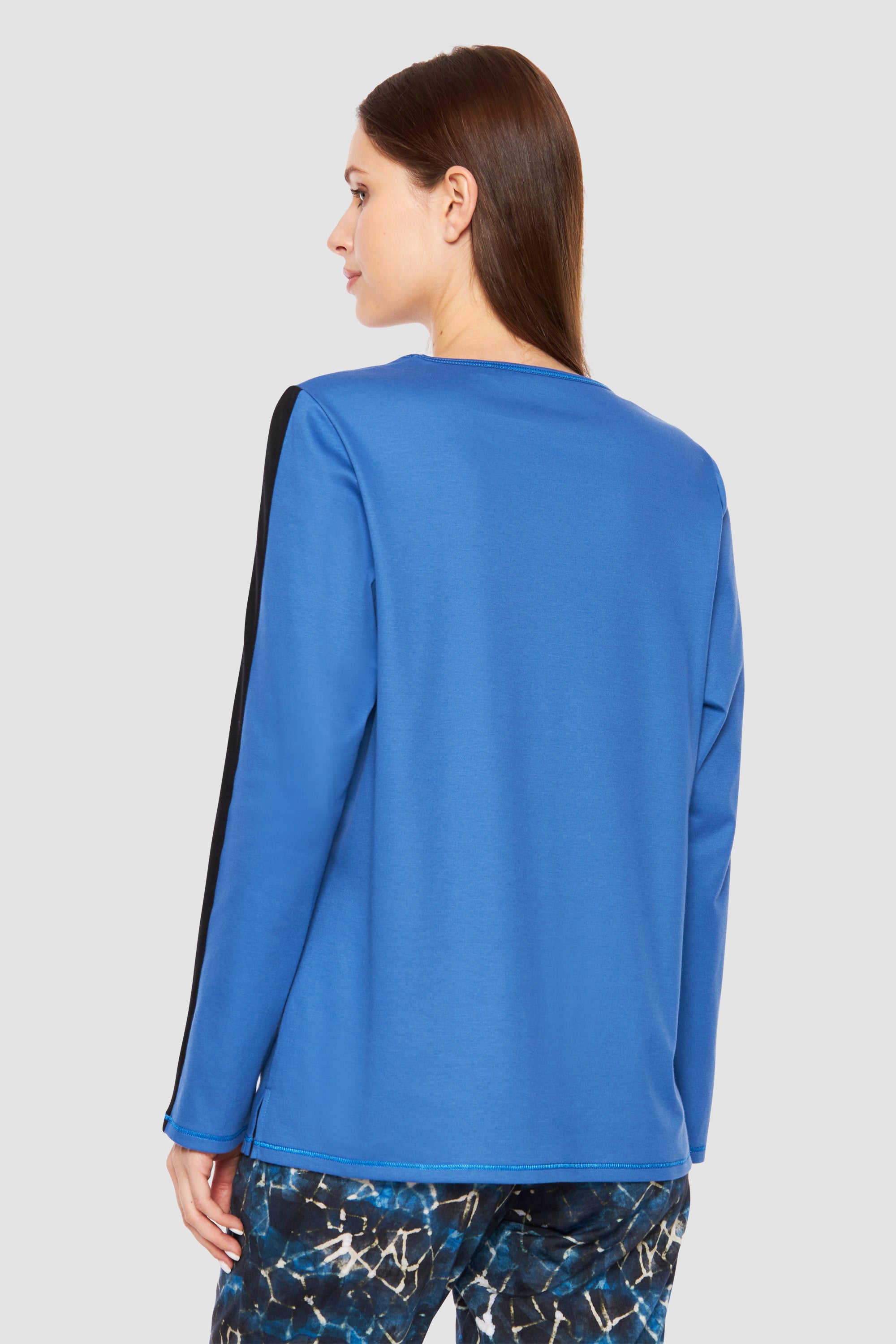 Rosch Shirt, 1/1 Sleeve, Round Neck Blue Plane (1233786) Blue