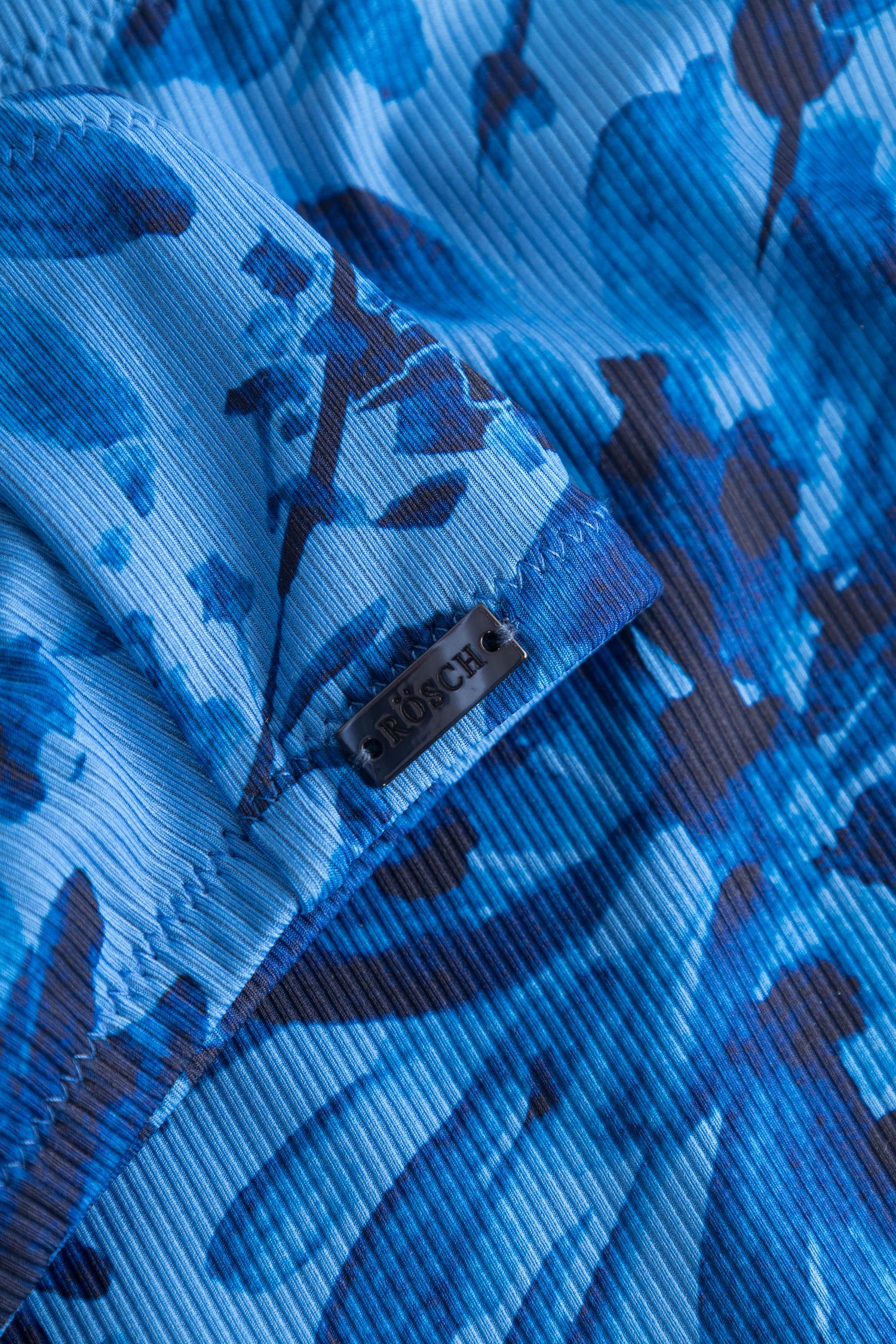 Rosch Bikini-Top Ecowave, Removable Spacer, Adjust (1235506) Indigo Flowers