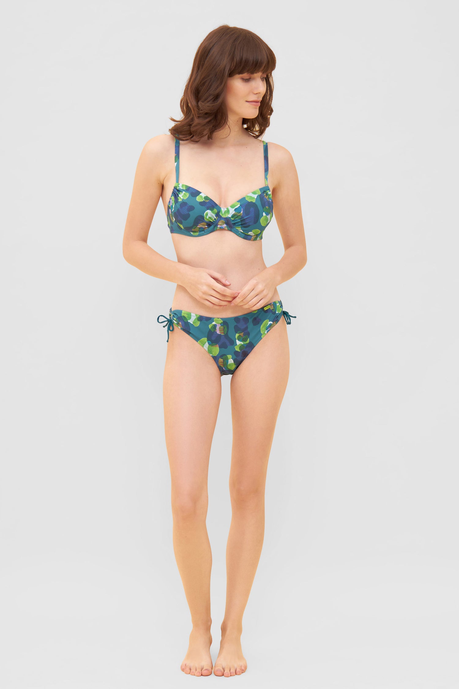 Rosch Bikini-Top, Adjustable Bust, Wire, Statement (1235539) Leo