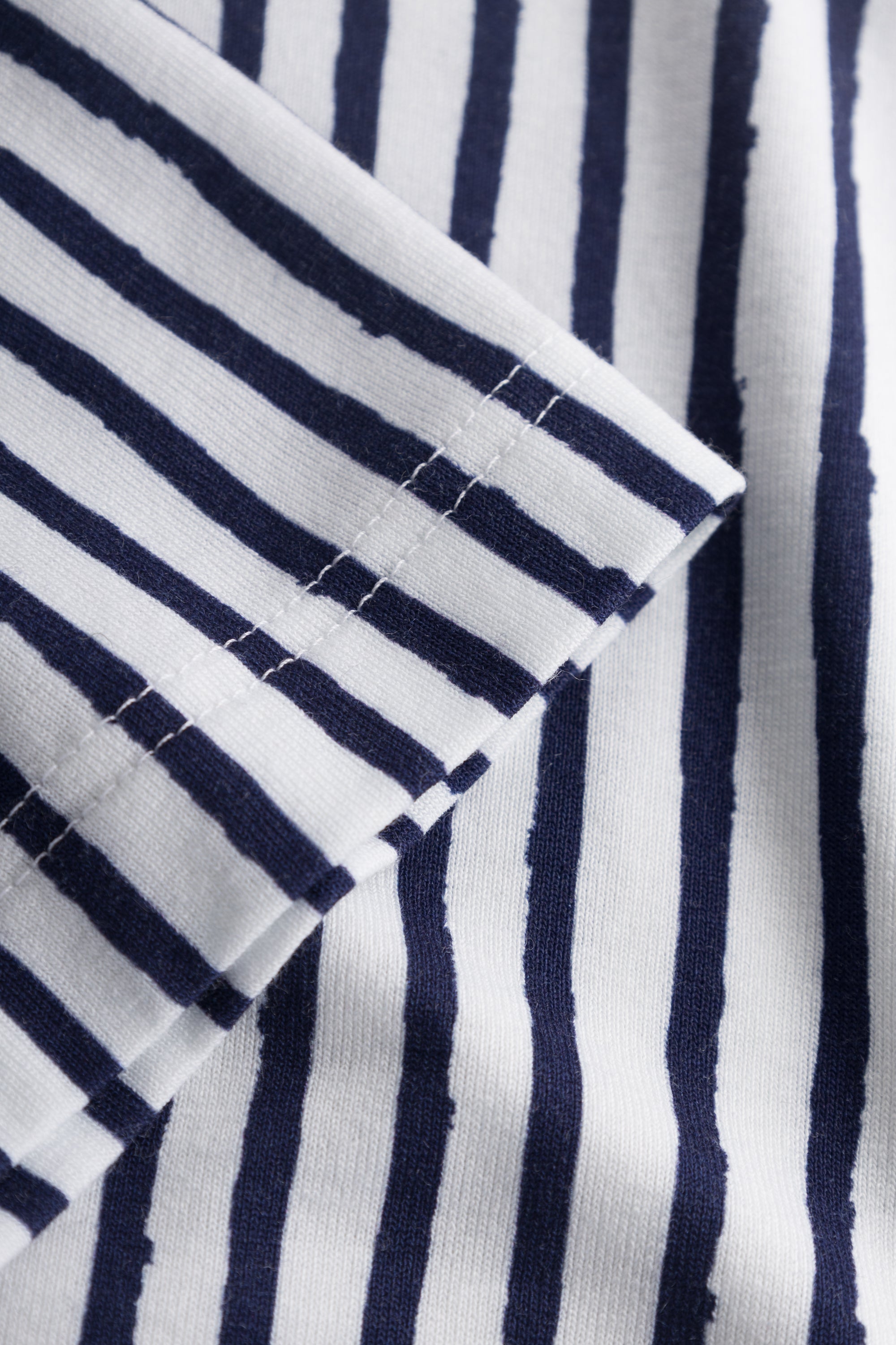 Rosch Beach Dress, 1/2 Sleeve, V-Neck, Stripes (1235605) Navy Stripe