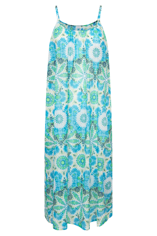 Rösch Nightgown front view in Ornamental Print