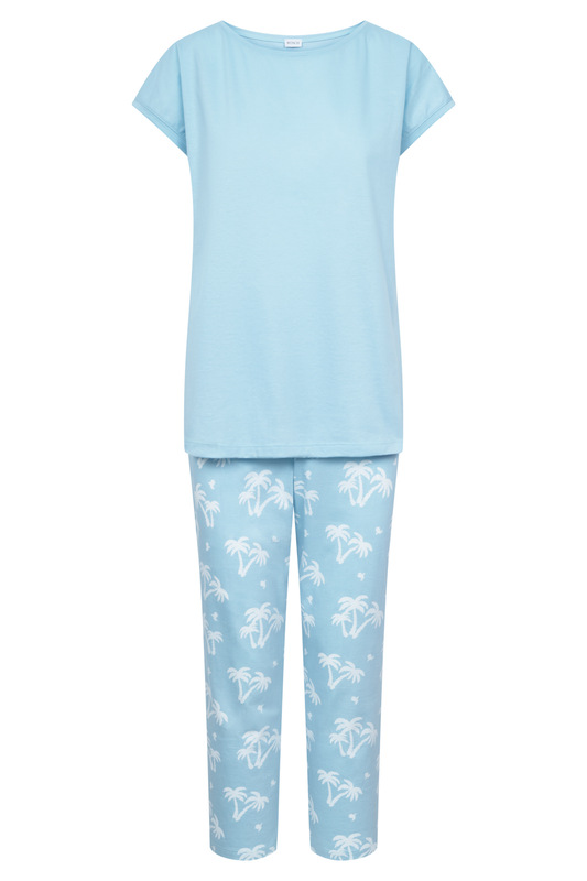 Rösch Pyjamas front view in Palm beach