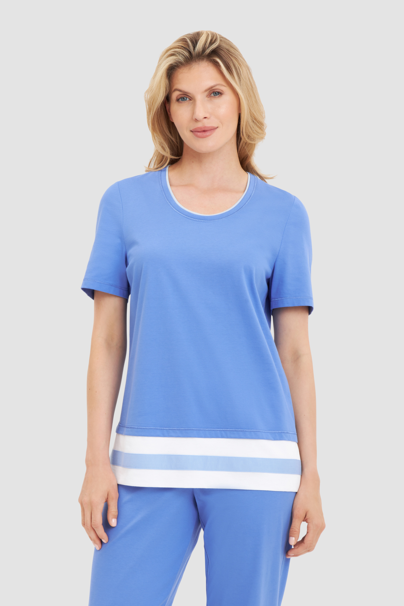 Rösch Pyjamas back view in Bluette