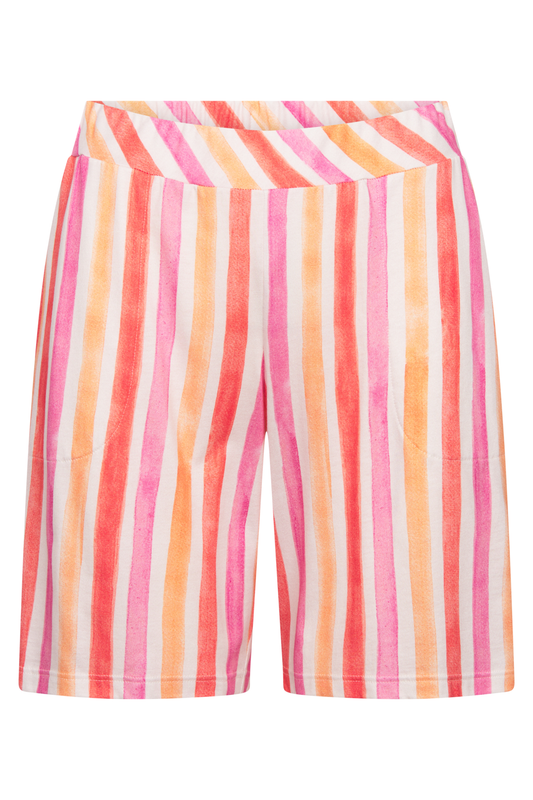 Rösch Lounge Pants front view in Stripe Multicolor