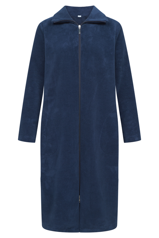 Rösch Robe front view in Navy