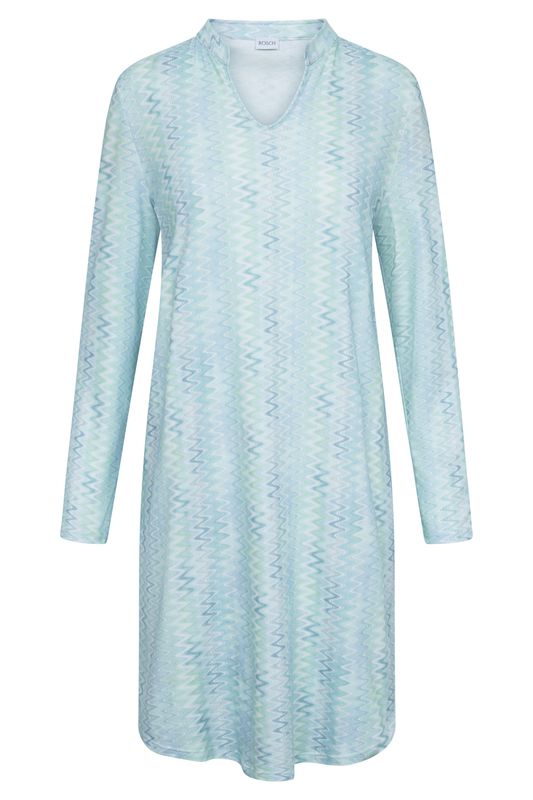 Rösch Nightgown front view in Wild Waves