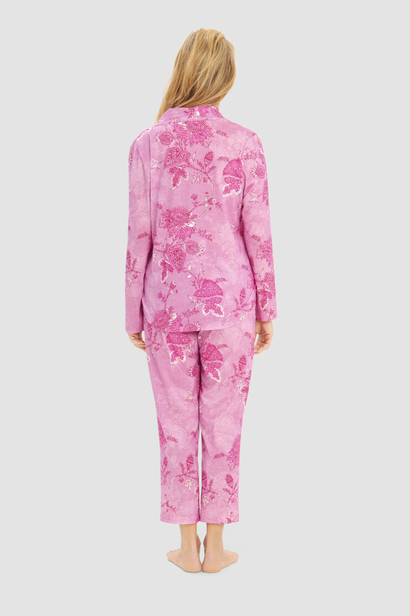 Rösch Pyjamas back view in Ornamental Flower