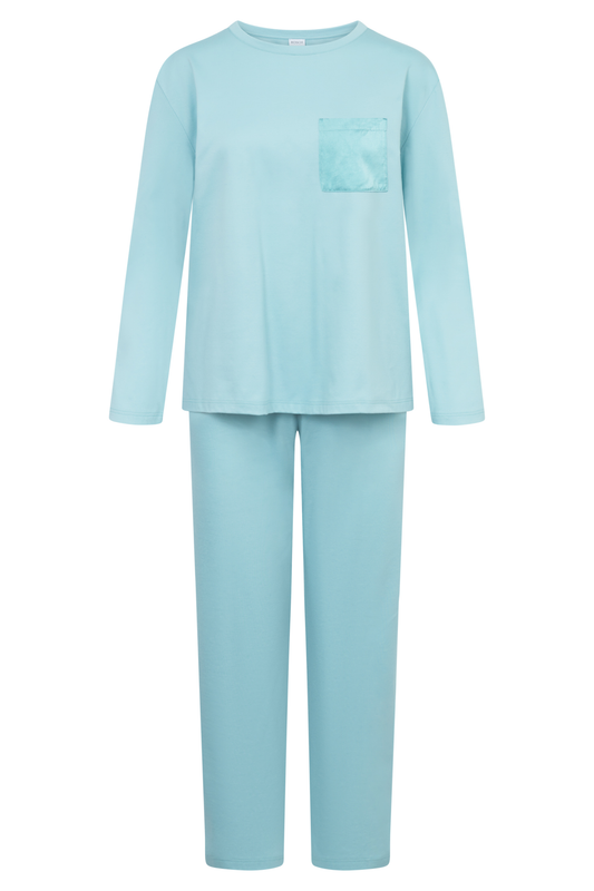 Rösch Pyjamas front view in Mint