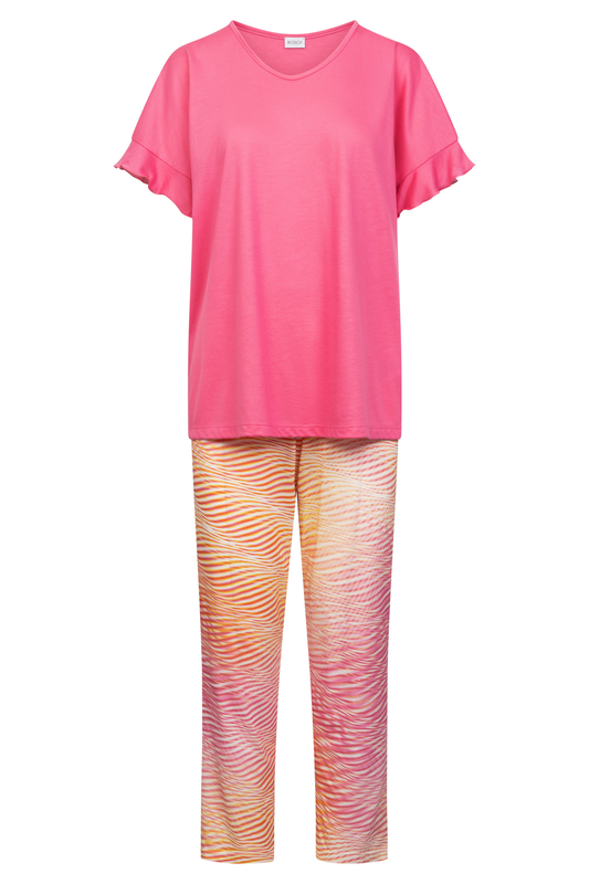 Rösch Pyjamas front view in Wild Waves