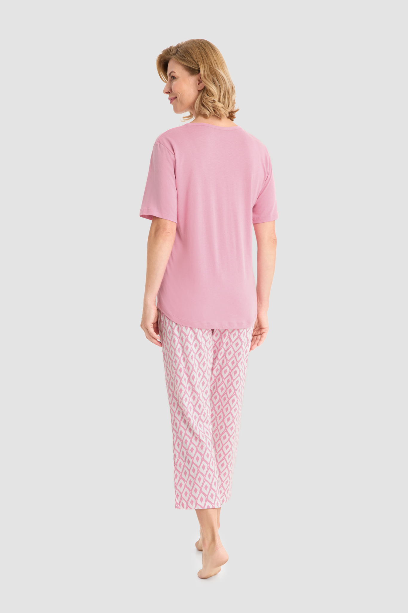 Rösch Pyjamas back view in Graphic Print