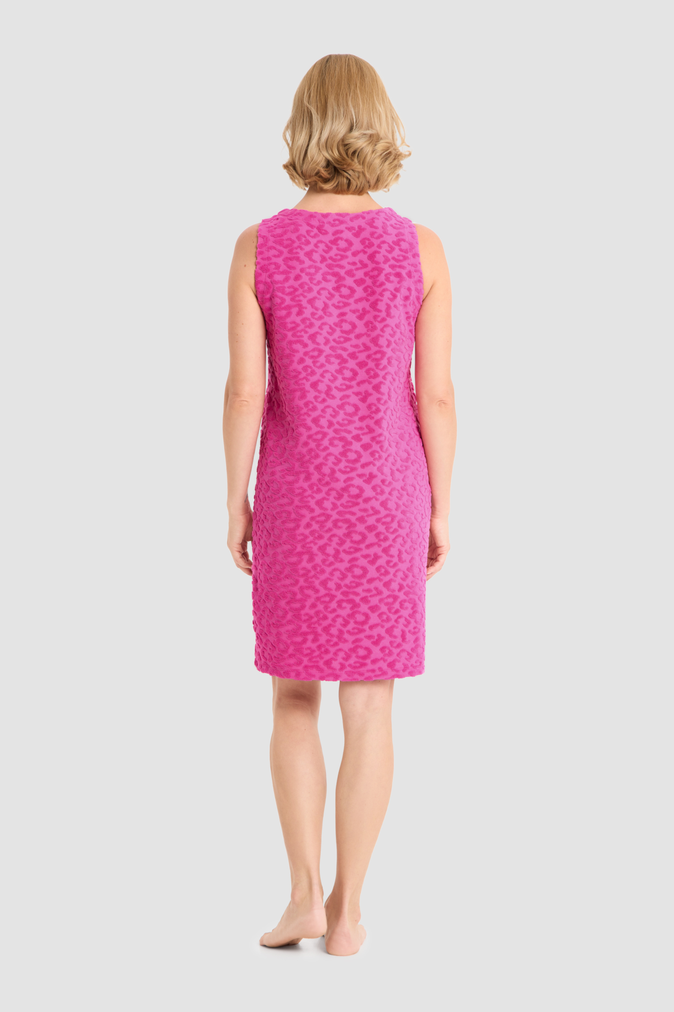 Rösch House Dress back view in Pink