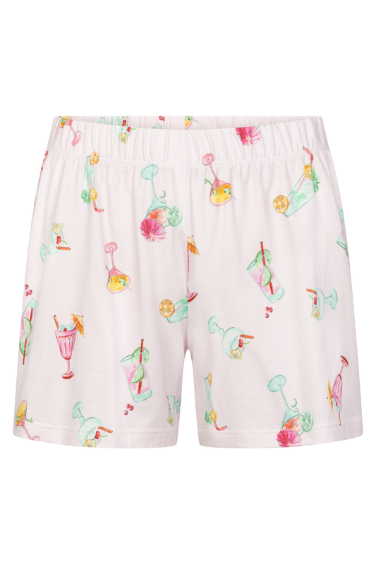 Rösch Lounge Pants front view in Fancyprint