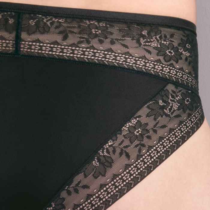 Rosa Faia Rosemary High-Waist Briefs+ (1385) Black