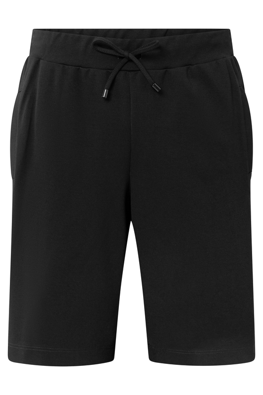 Rösch Lounge Pants front view in Jet Black