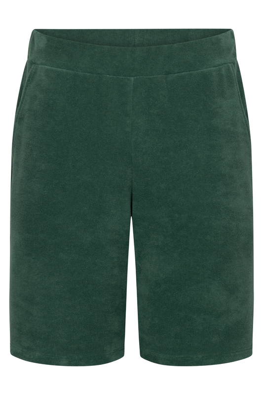Rösch Lounge Pants front view in Bottle Green