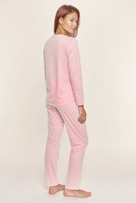 Rösch Pyjamas back view in Rosewood