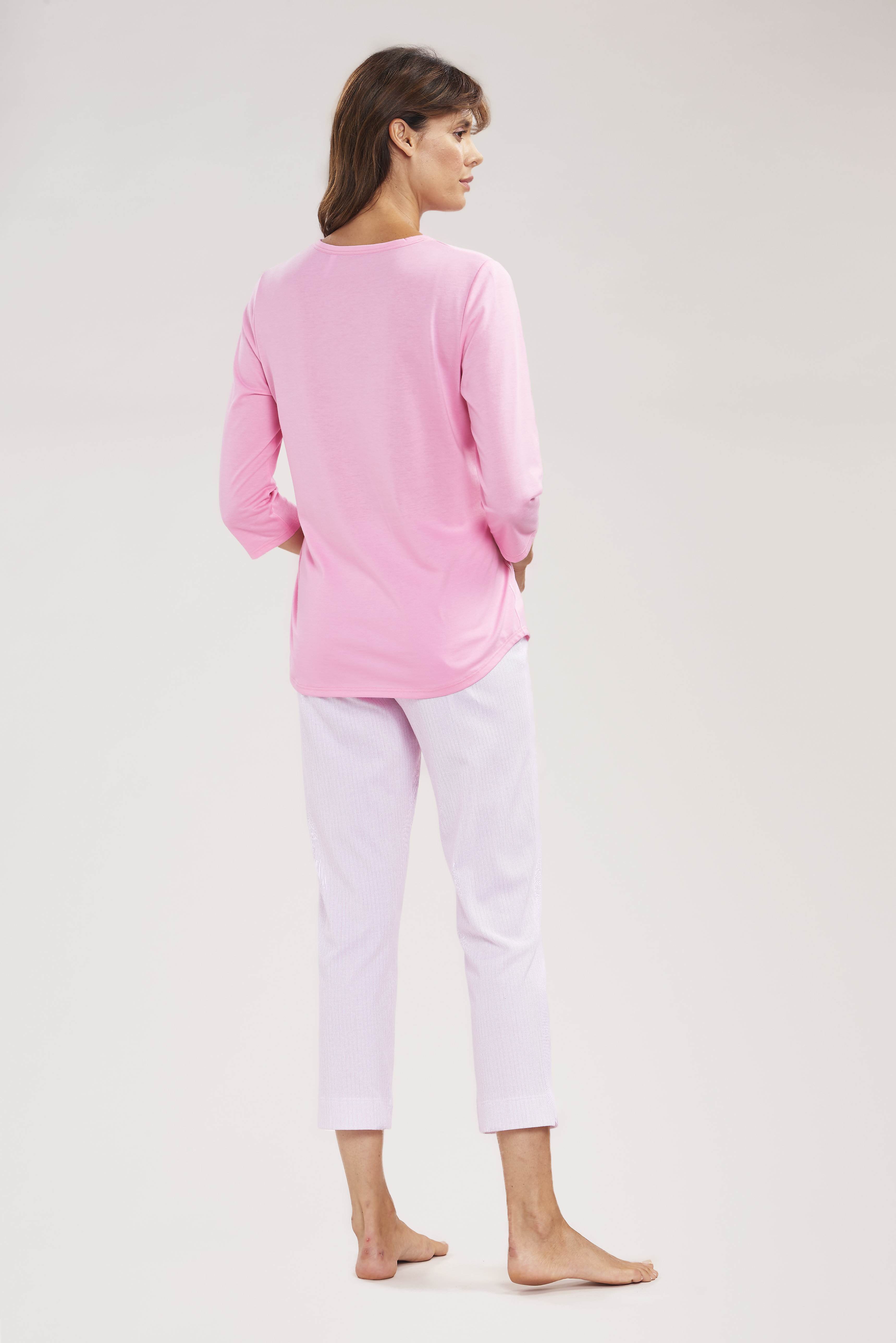Rosch Pants, 7/8, Slit, Regular Flowerprint St (1884152) Aurora Pink