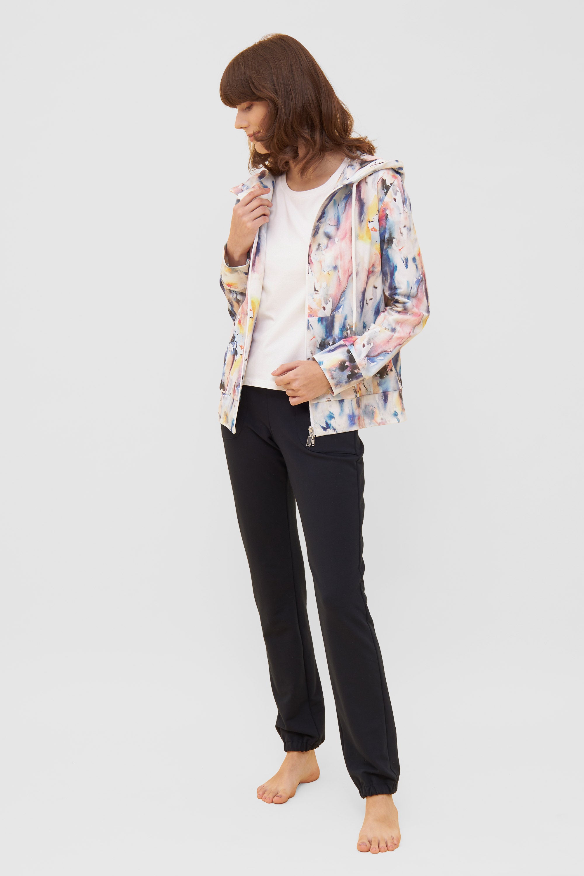 Rosch Shirt, 1/2 Sleeve, Round Neck Blue Move (1884202) White