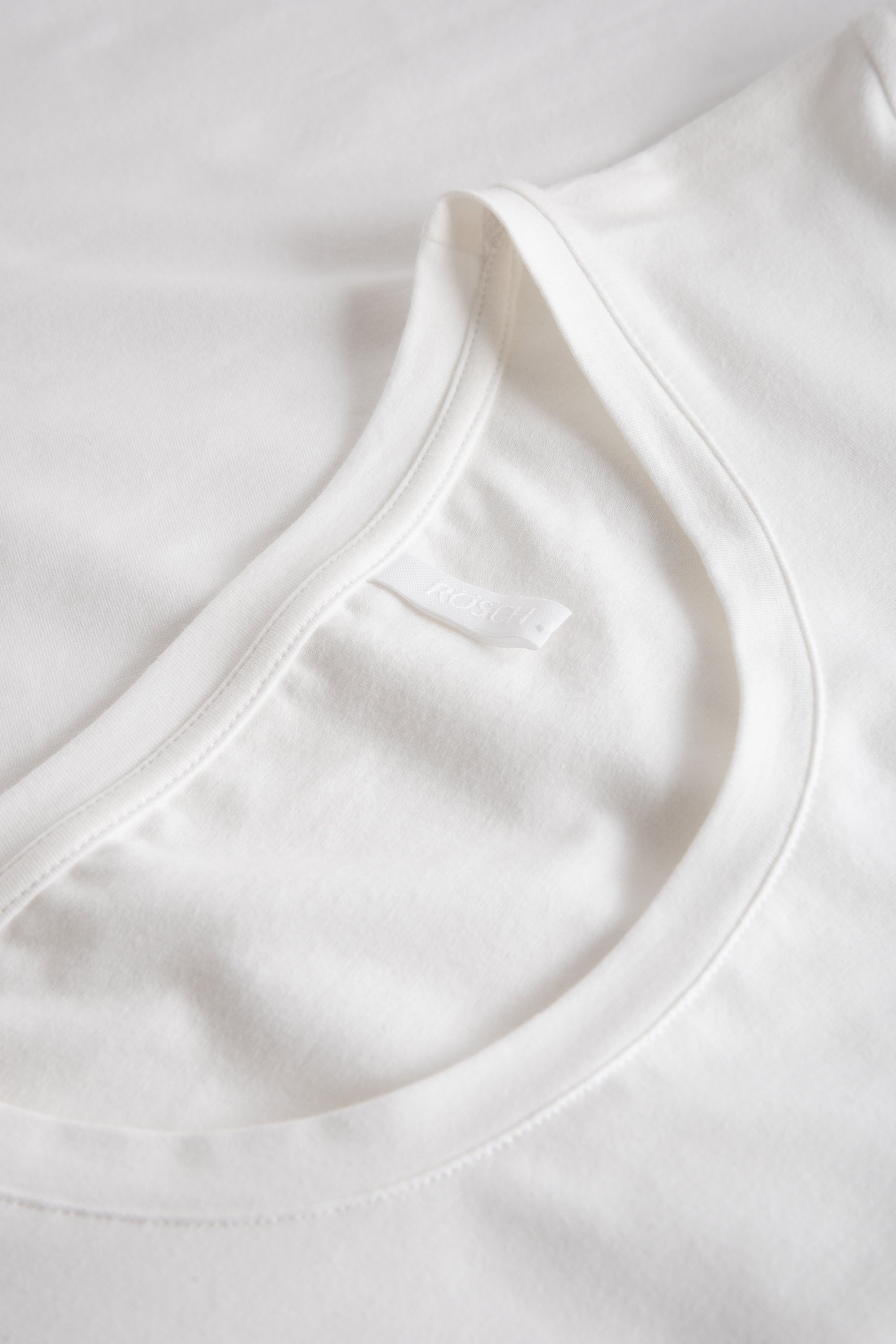 Rosch Shirt, 1/2 Sleeve, Round Neck Blue Move (1884202) White