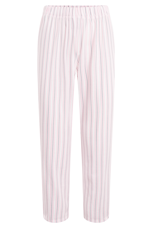 Rösch Lounge Pants front view in Rose Stripe