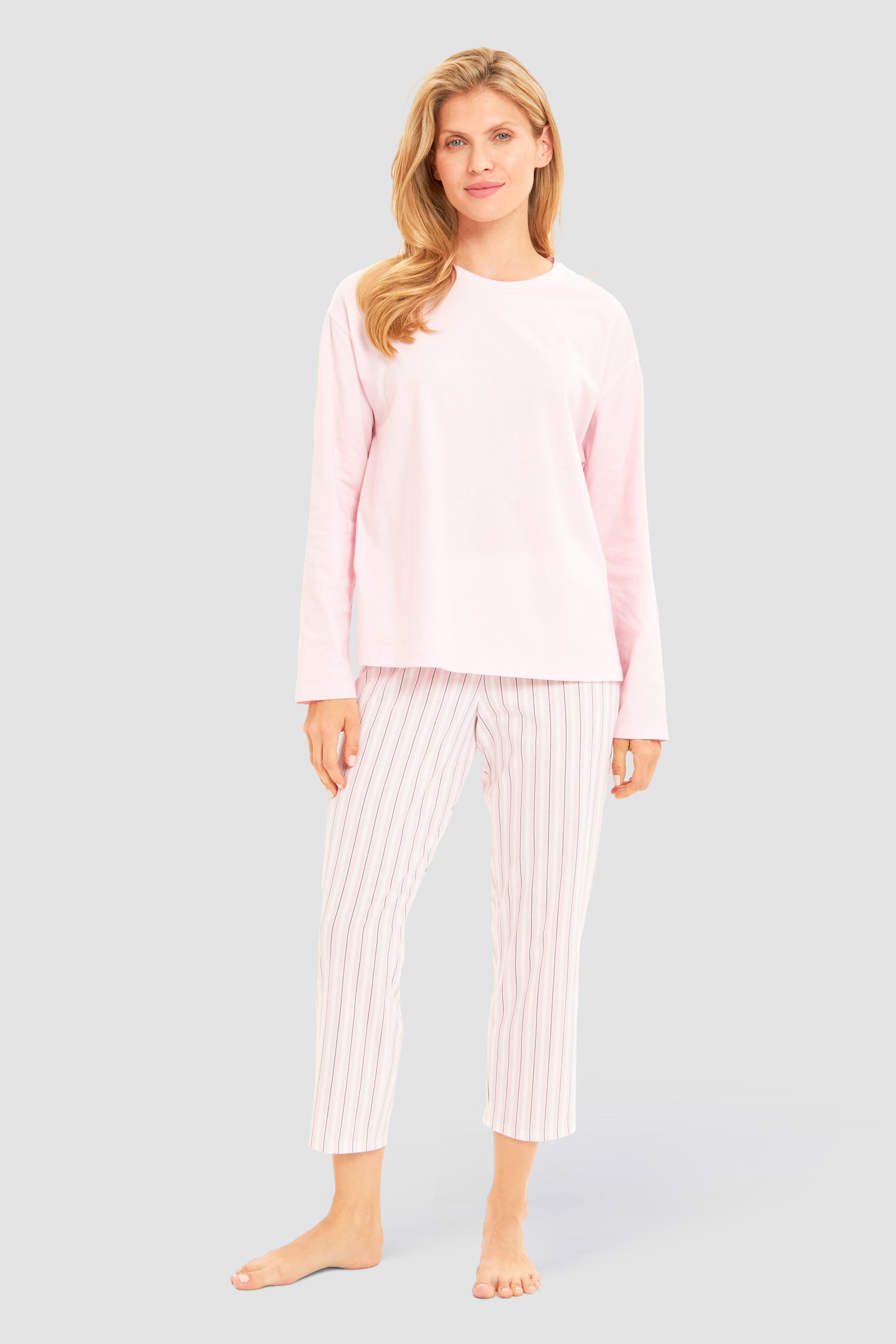 Rosch Shirt, 1/1 Sleeve, Round Neck Plane Colo (1884821) Rose