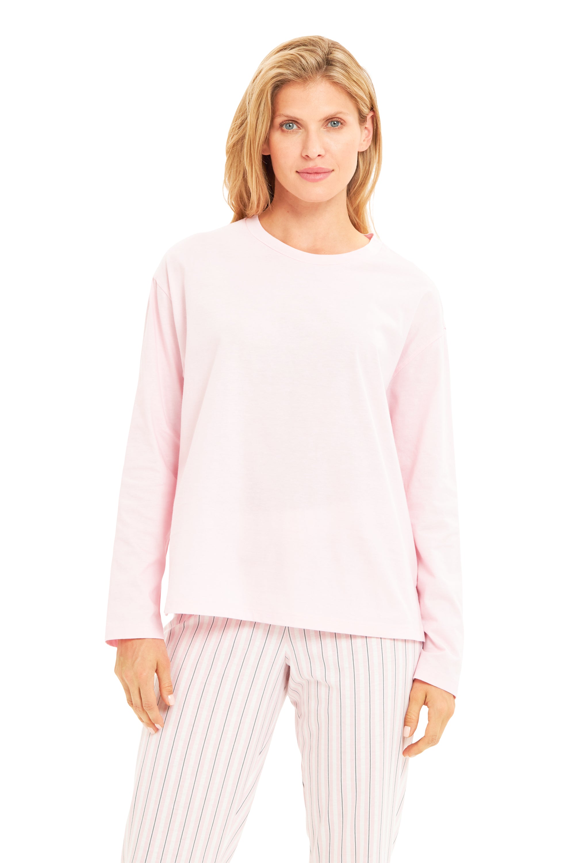 Rosch Shirt, 1/1 Sleeve, Round Neck Plane Colo (1884821) Rose