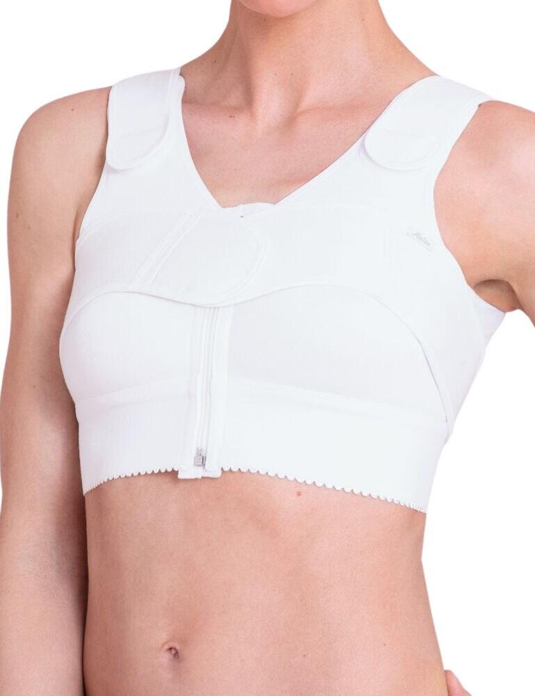 Anita Marbella Compr.Bra + Post-Op-Belt Front Closure (1095) White