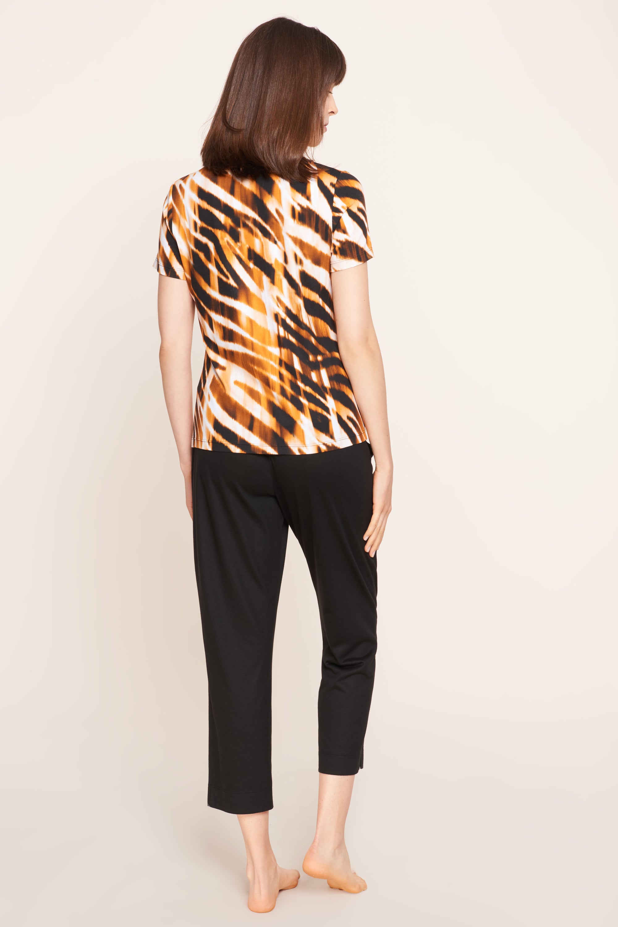 Feraud Shirt, 1/2 Sleeve, Round Neck Tiger Allo (3215032) Animalprint