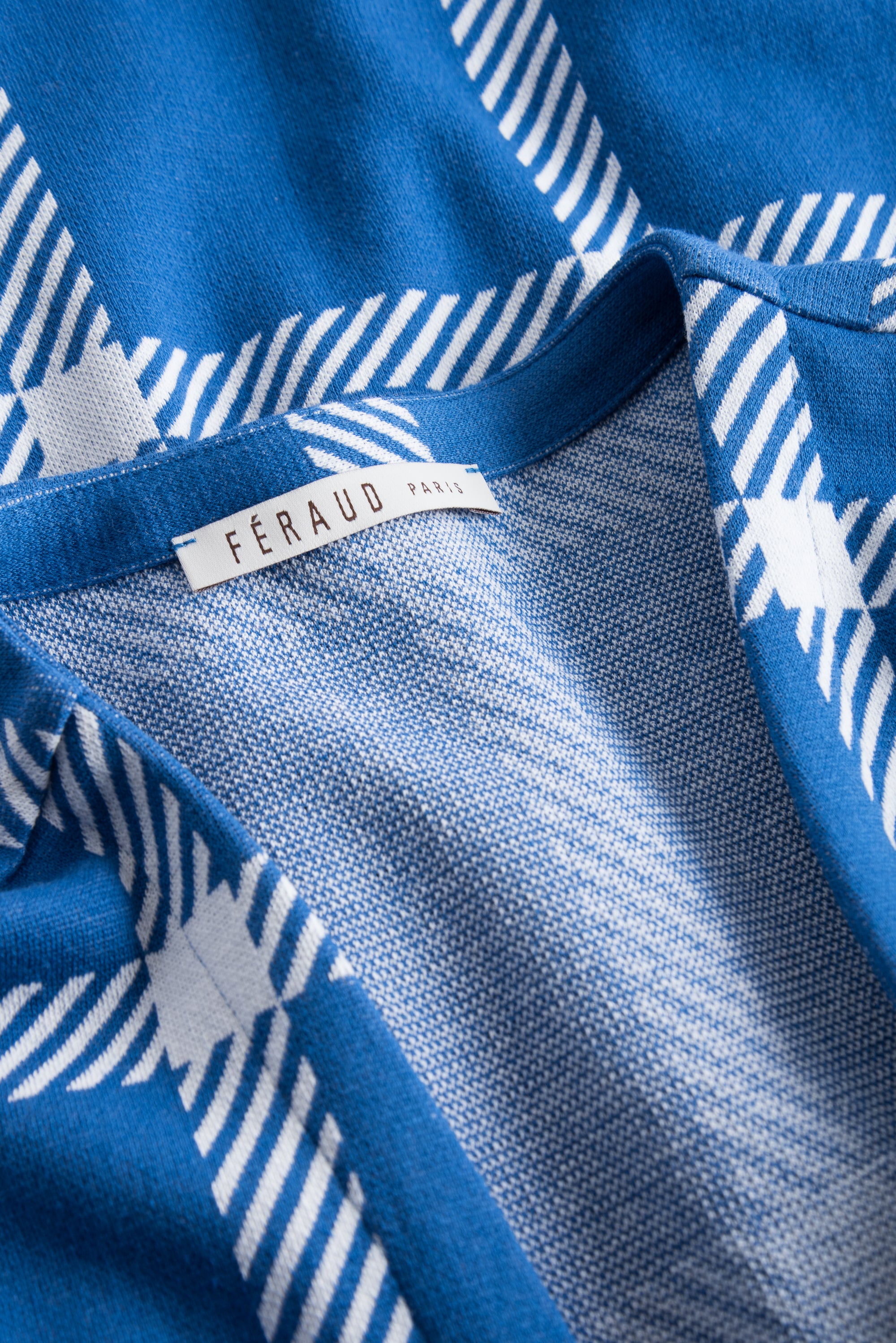 Feraud Robe, Overcut Modern Check (3221038) Rock Blue