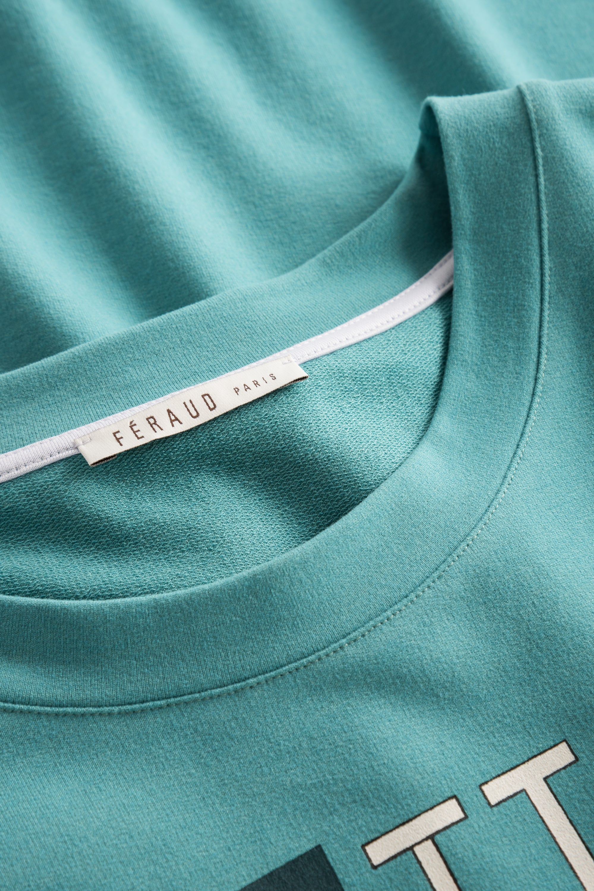 Feraud Sweatshirt, 1/1 Sleeve, Round Neck Uni L (3221047) Jade