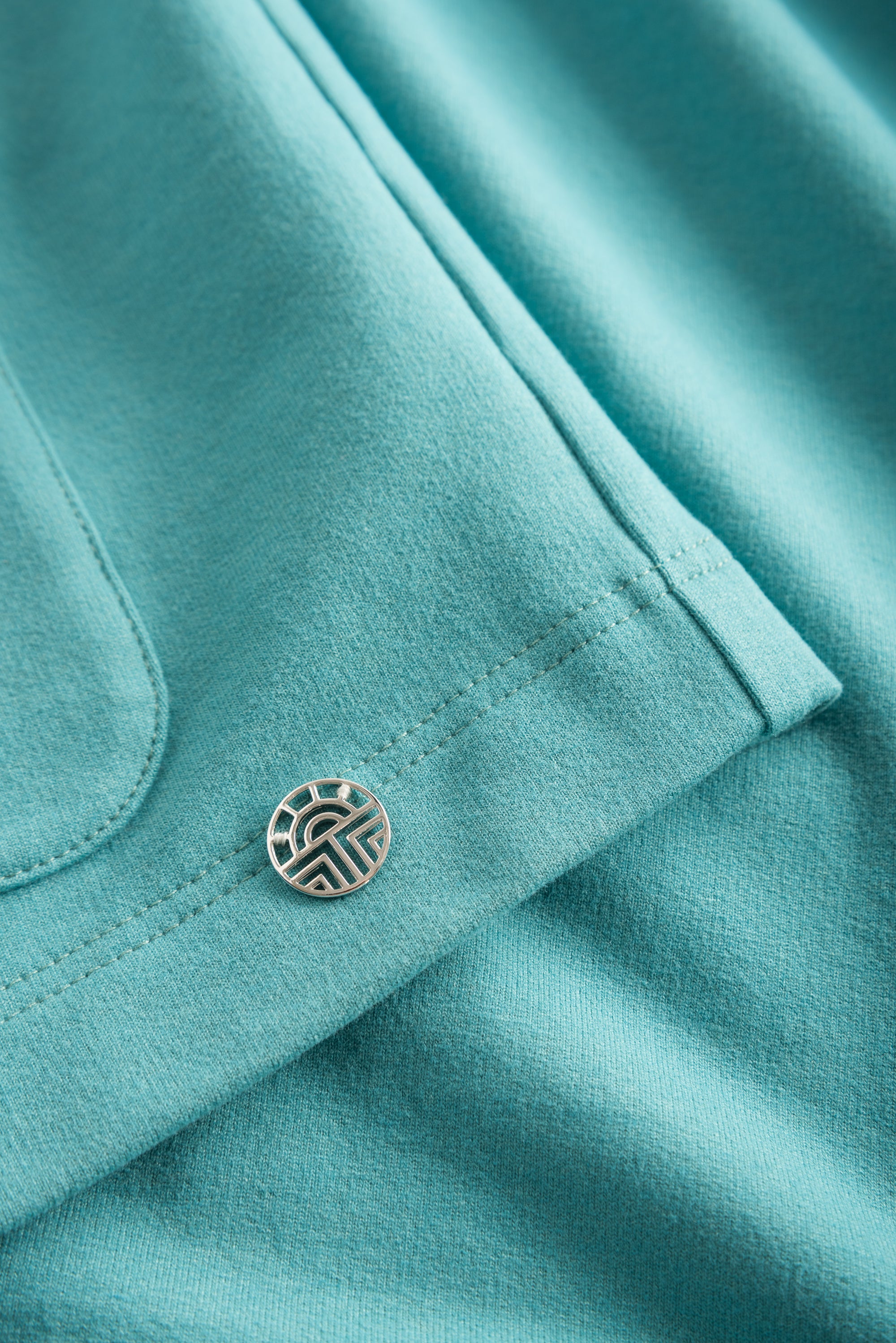 Feraud Jacket, 1/1 Sleeve, Zipper, Pockets Uni (3221048) Jade