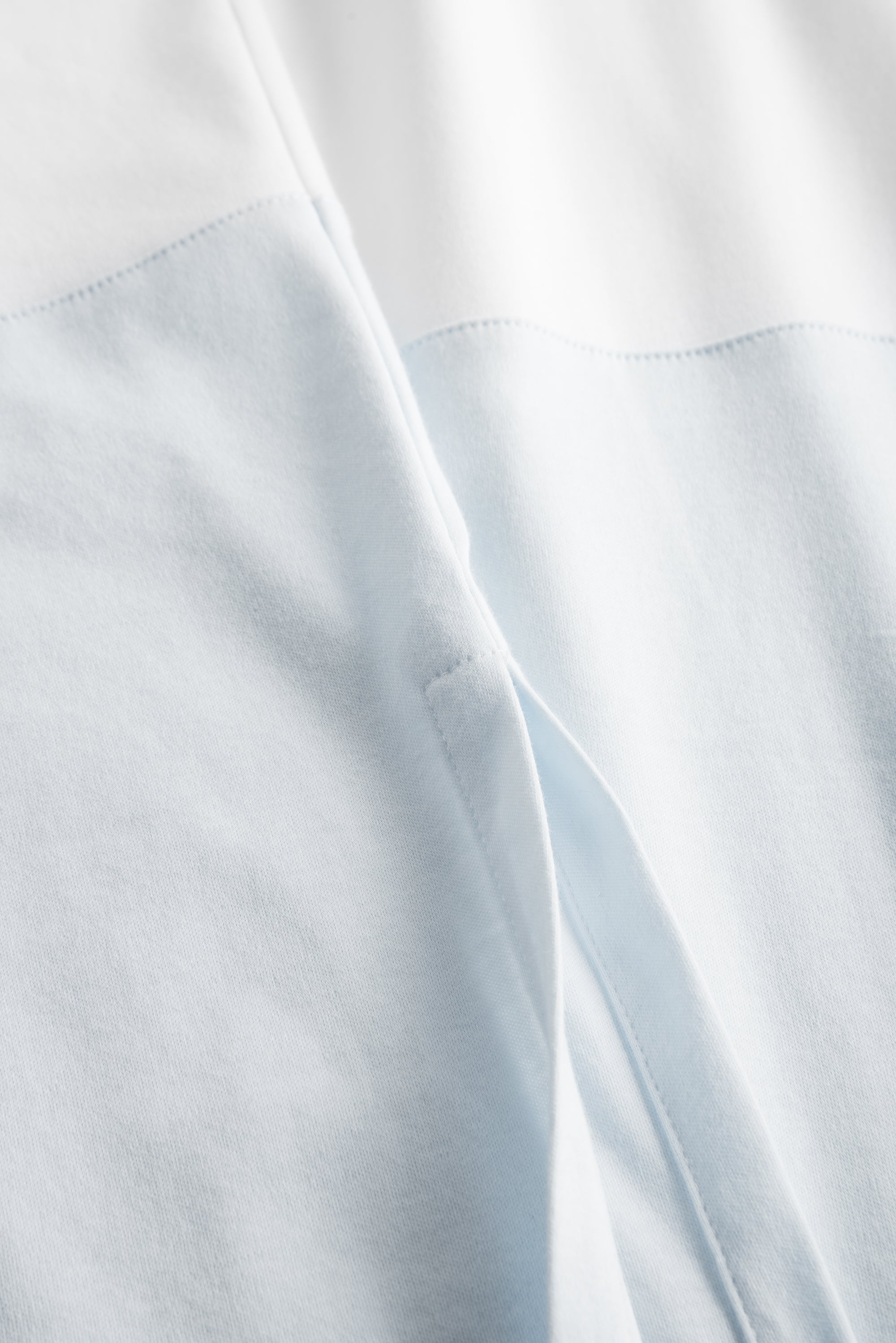 Feraud Night Dress, 1/2 Sleeve Raglan, Round Neck, Pocke (3221063) White-Blue