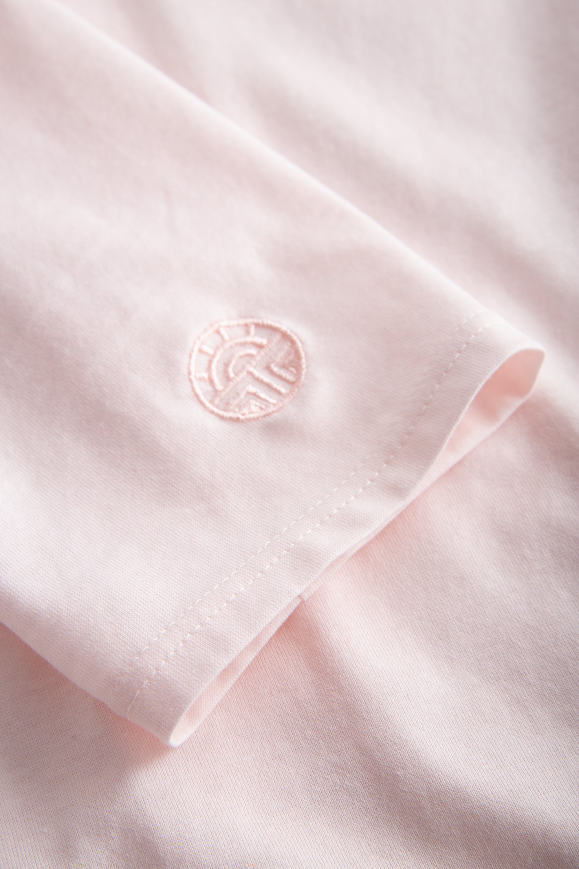 Feraud Night Dress, 1/1 Sleeve, Round Neck Modern Quilt (3221115) Peach