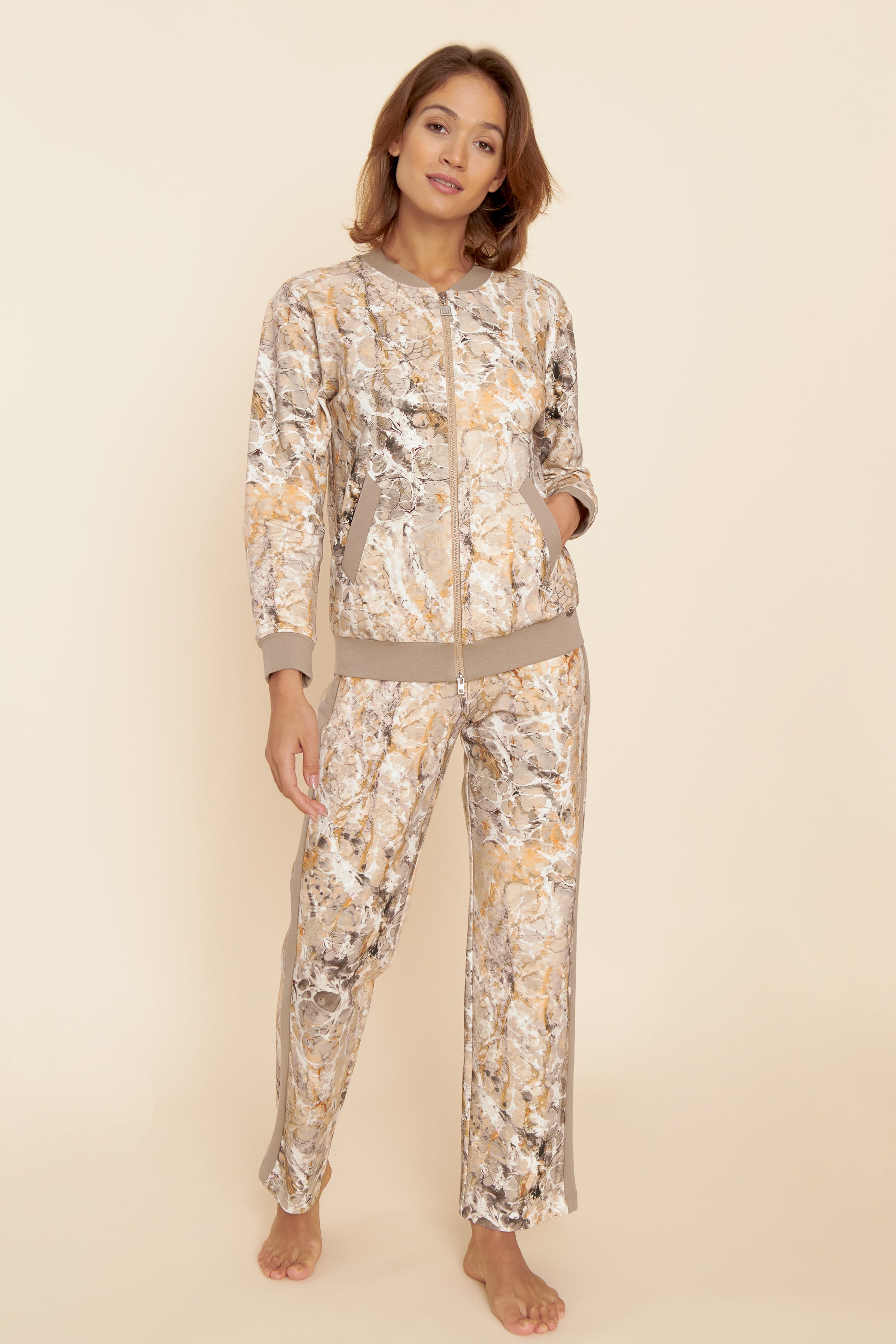 Feraud Jacket, 1/1 Sleeve, Zipper, Pockets Digi (3221147) Dynamic Print