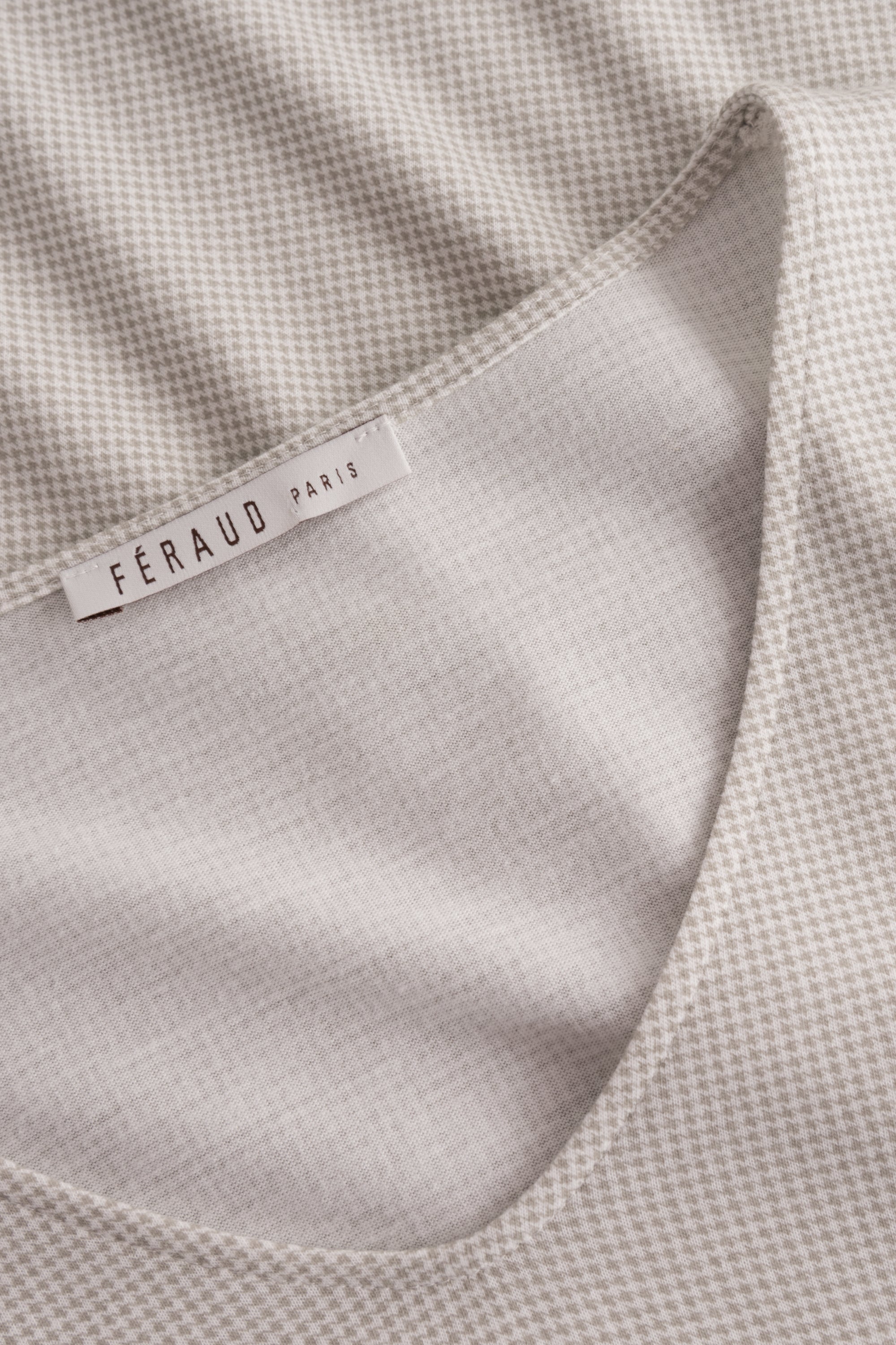 Feraud Pajama, 1/1 Sleeve, Pants 1/1, V-Neck Modern (3221162) Minimal Print
