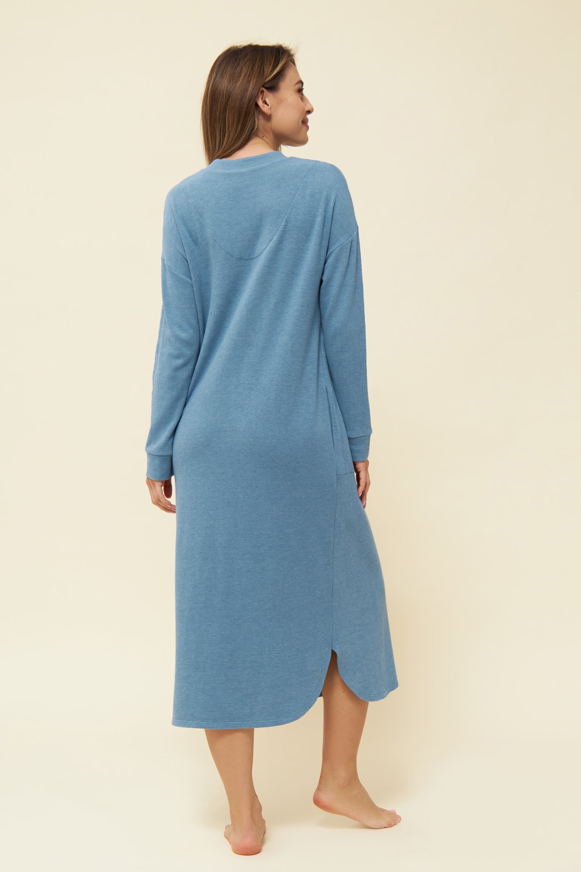 Feraud Hd, 1/1 Sleeve, Standing Collar, Pockets (3221171) Heather Blue