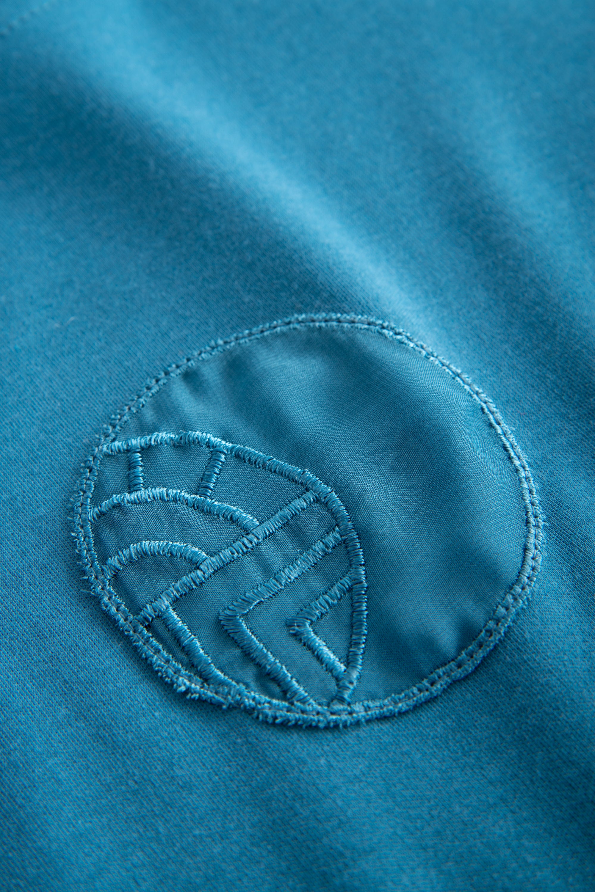 Feraud Night Dress, 1/1 Sleeve, Round Neck Logo (3221173) Arctic Blue