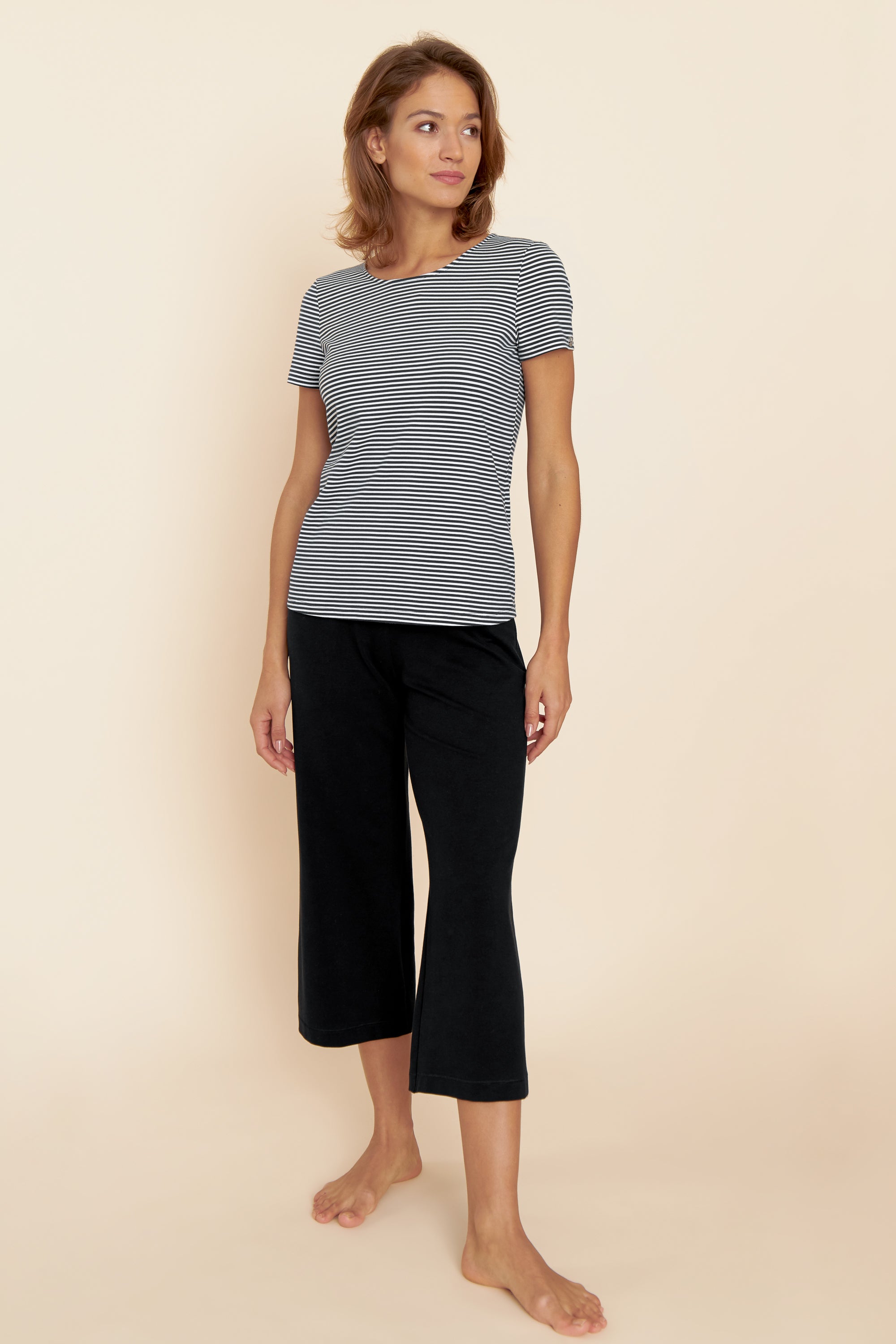 Feraud Pants, Culotte, Pockets Casual Sweat (3221174) Black