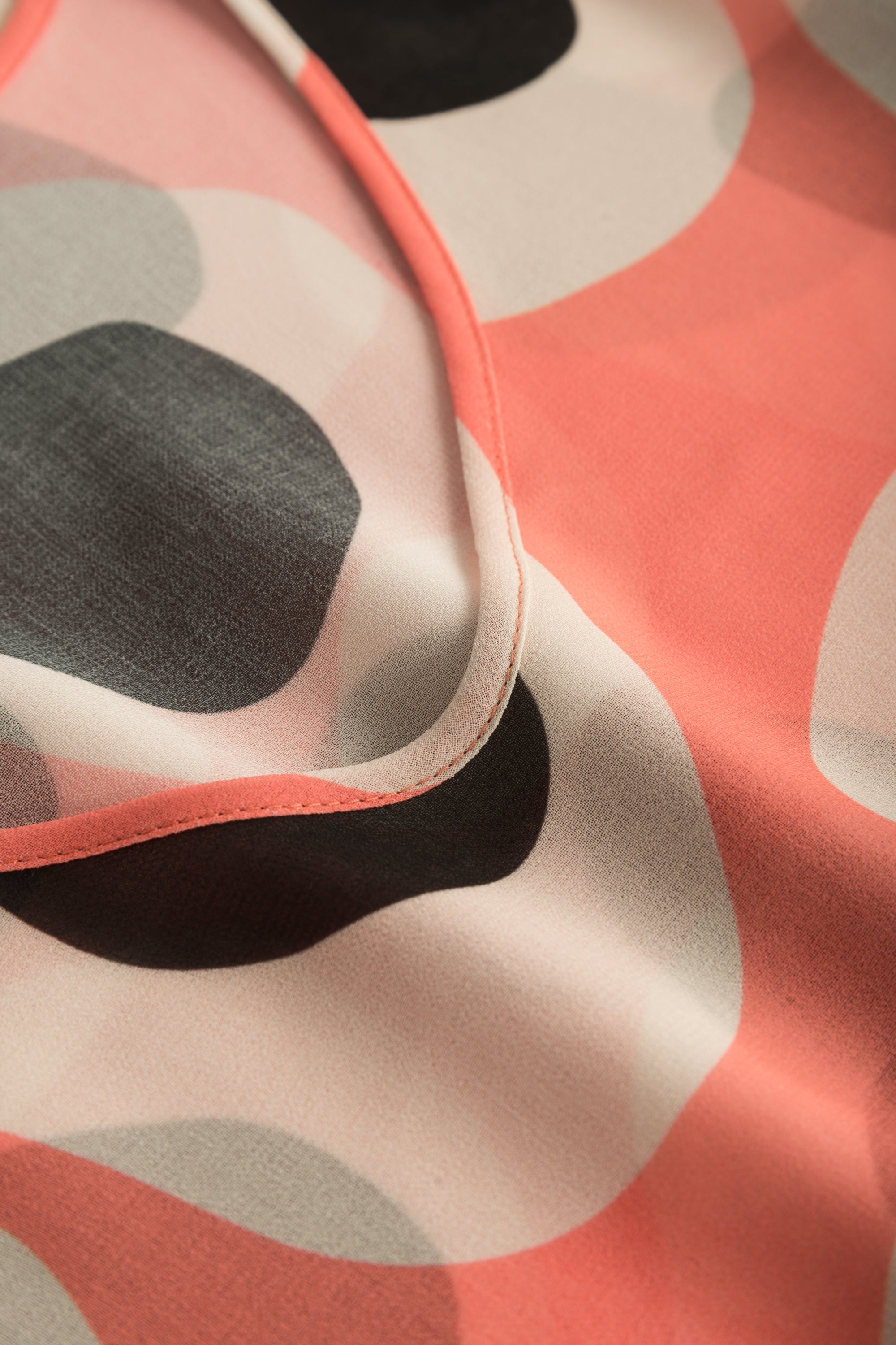 Feraud Beach Dress, 1/2 Sleeve, V-Neck Neon Statement (3225102) Graphic Dots