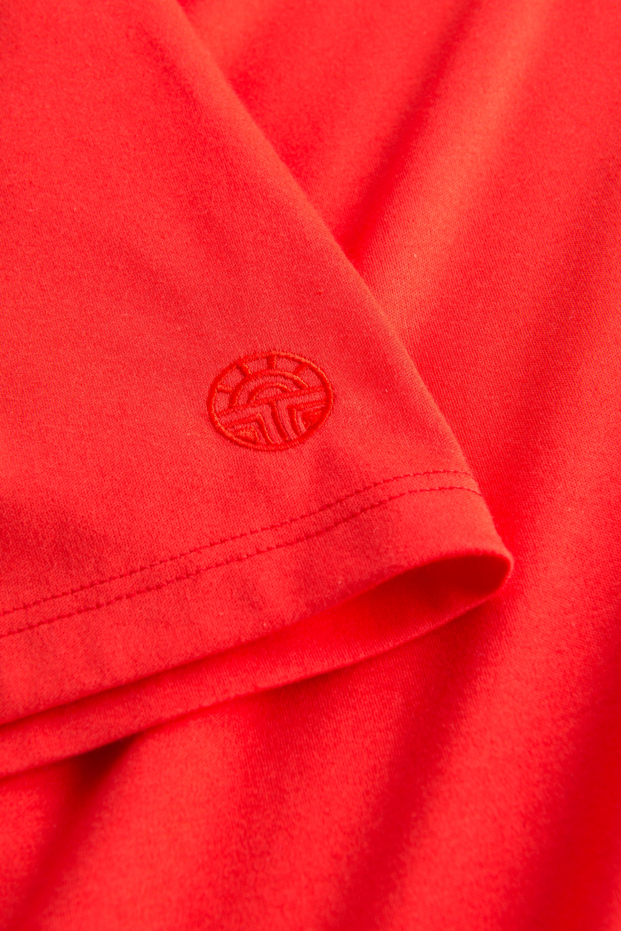 Feraud Pajama, 1/2 Sleeve, Pants 1/1, V-Neck Uni El (3231010) Hot Red