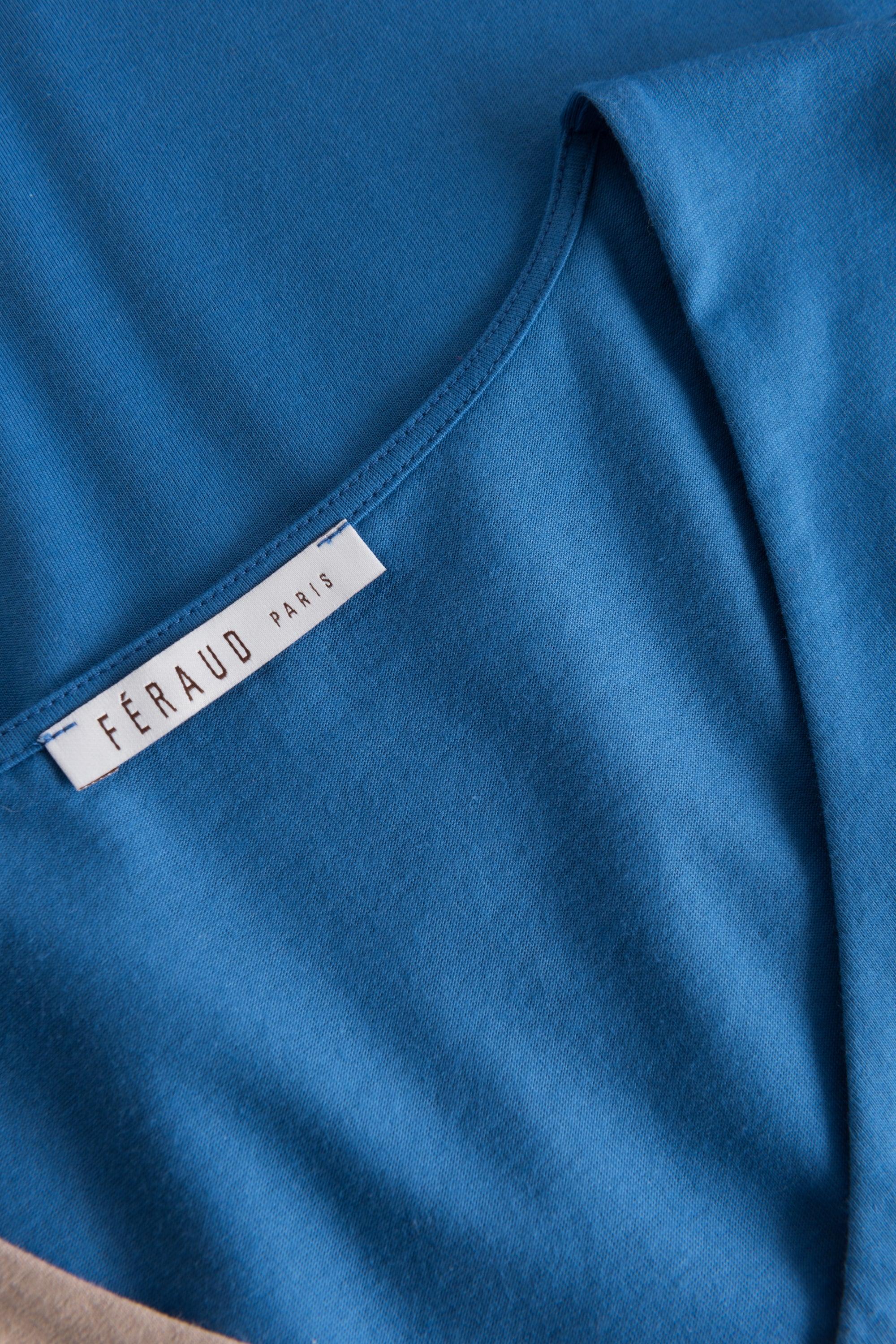 Feraud Night Dress, Sleeveless, V-Neck Colour Blocking (3231158) Colourmix Blue