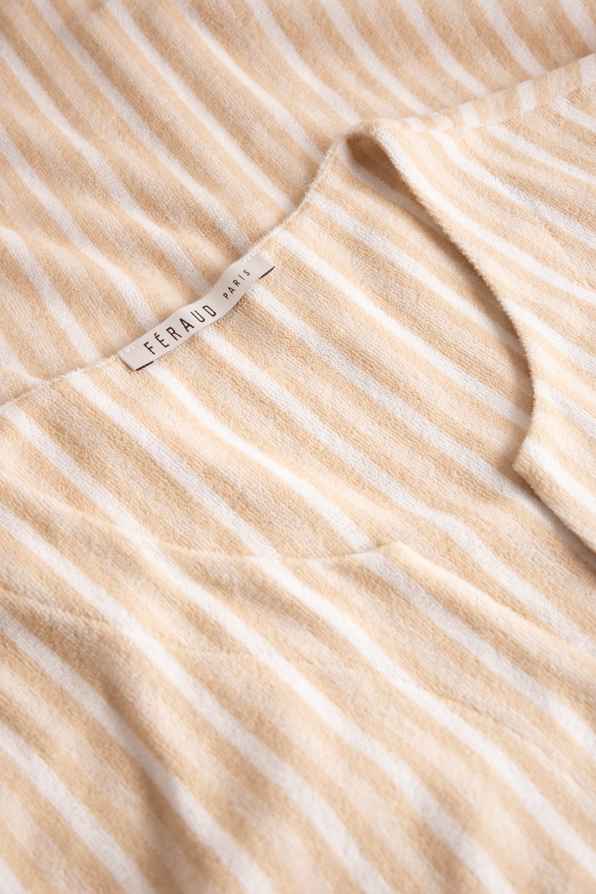 Feraud Robe, 1/2 Sleeve, Zipper, Pockets Frotte (3231159) Stripe