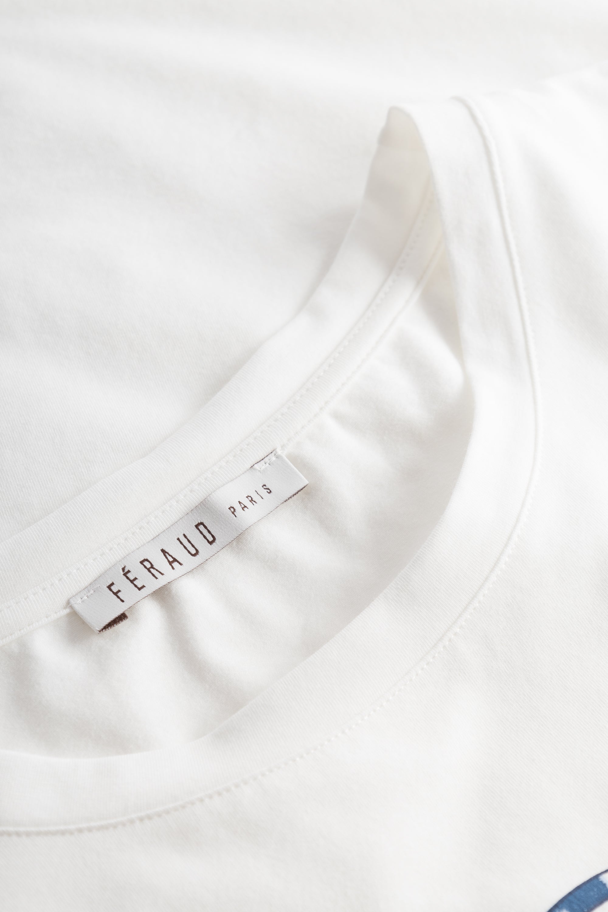 Feraud Shirt, 1/2 Sleeve, Round Neck Basic Shir (3231178) Ivory