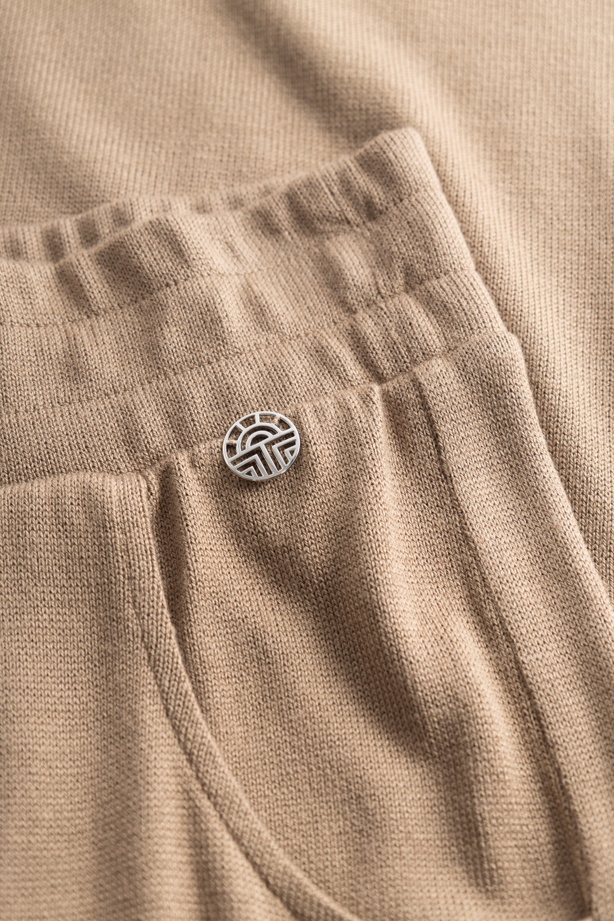 Feraud Pants, 7/8, Culotte, Pockets Knit Uni (3231183) Toffee