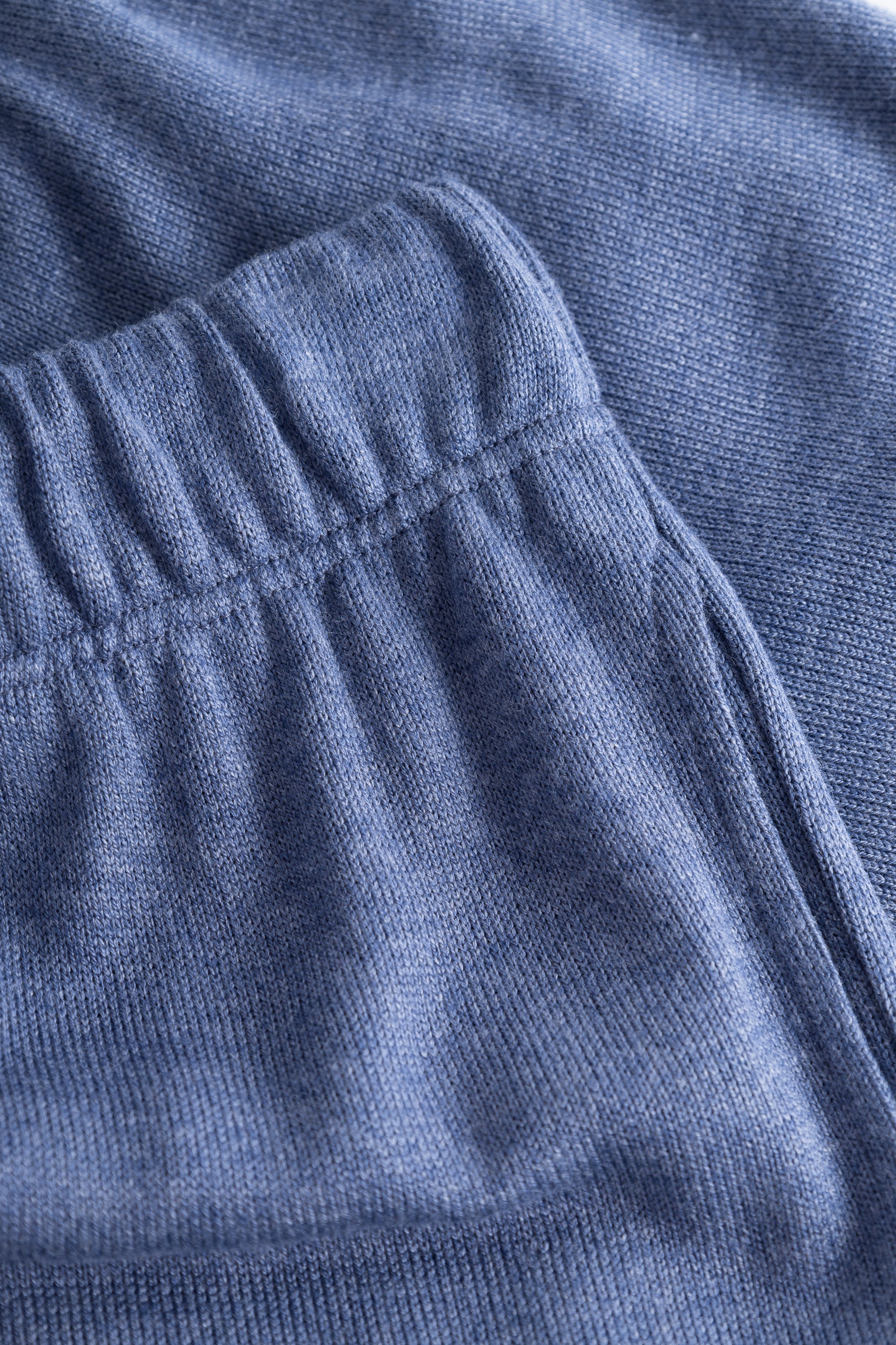Feraud Pants, Bermuda, Pockets Knit Uni Blue (3231197) Blue